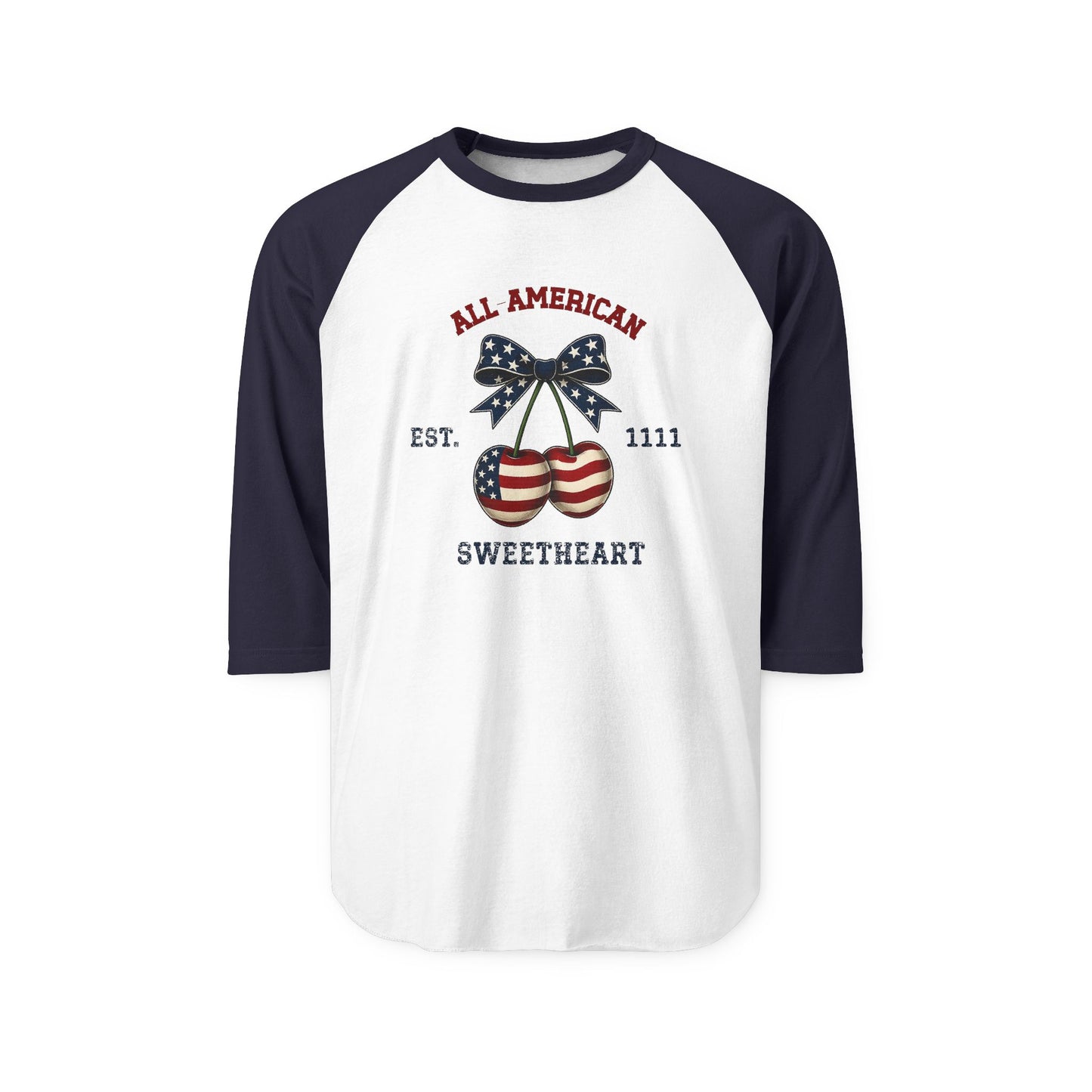 All-American Sweetheart Baseball Tee