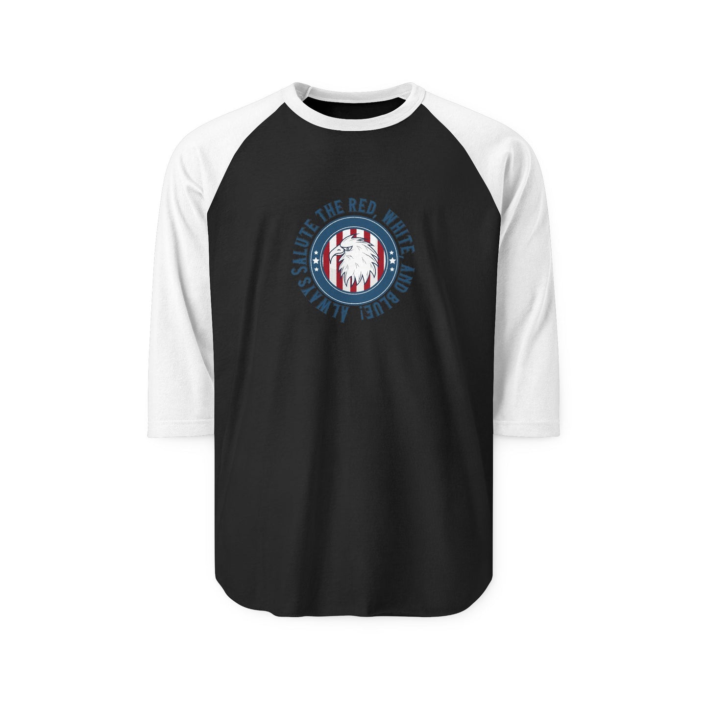 Always Salute Baseball Tee