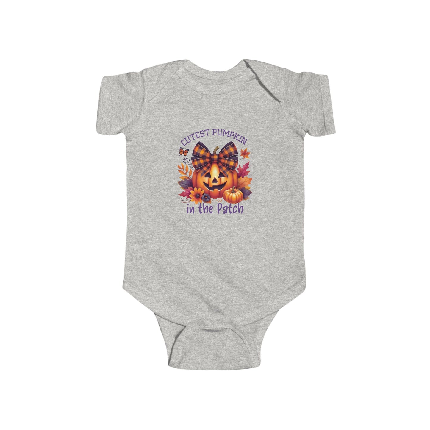 Cutest Pumpkin In The Patch Infant Short Sleeve Onesie