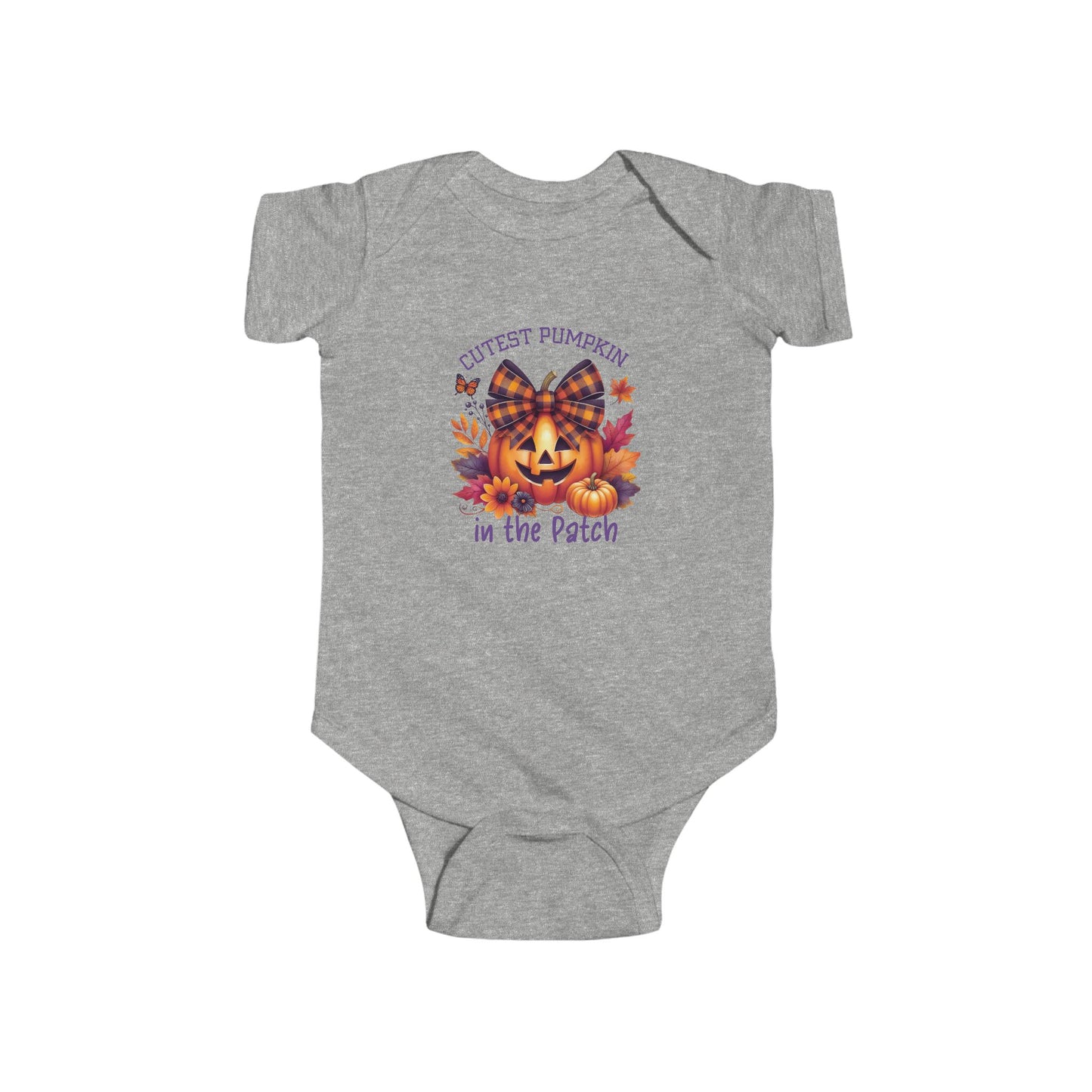 Cutest Pumpkin In The Patch Infant Short Sleeve Onesie