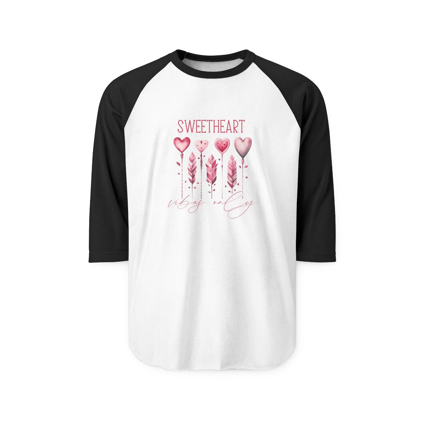 Sweetheart Vibes Only Baseball Tee