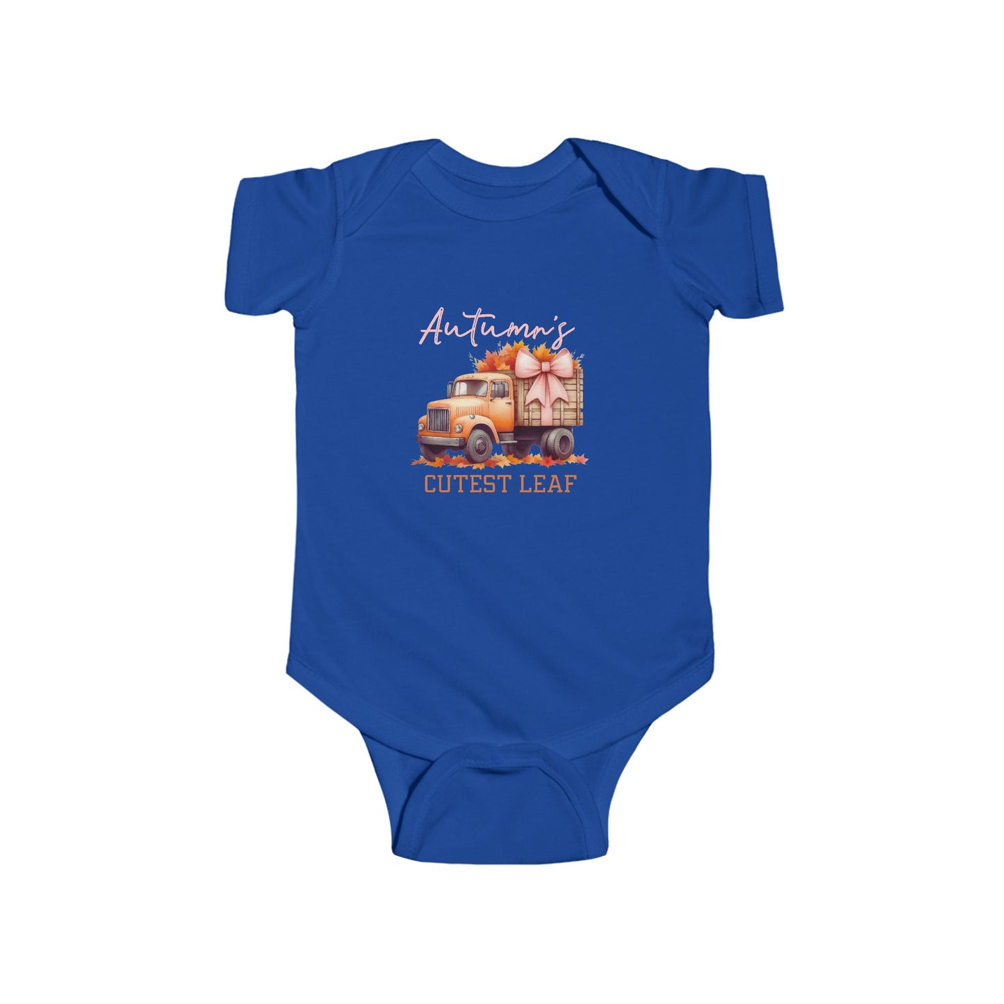 Autumn’s Cutest Leaf Infant Short Sleeve Onesie
