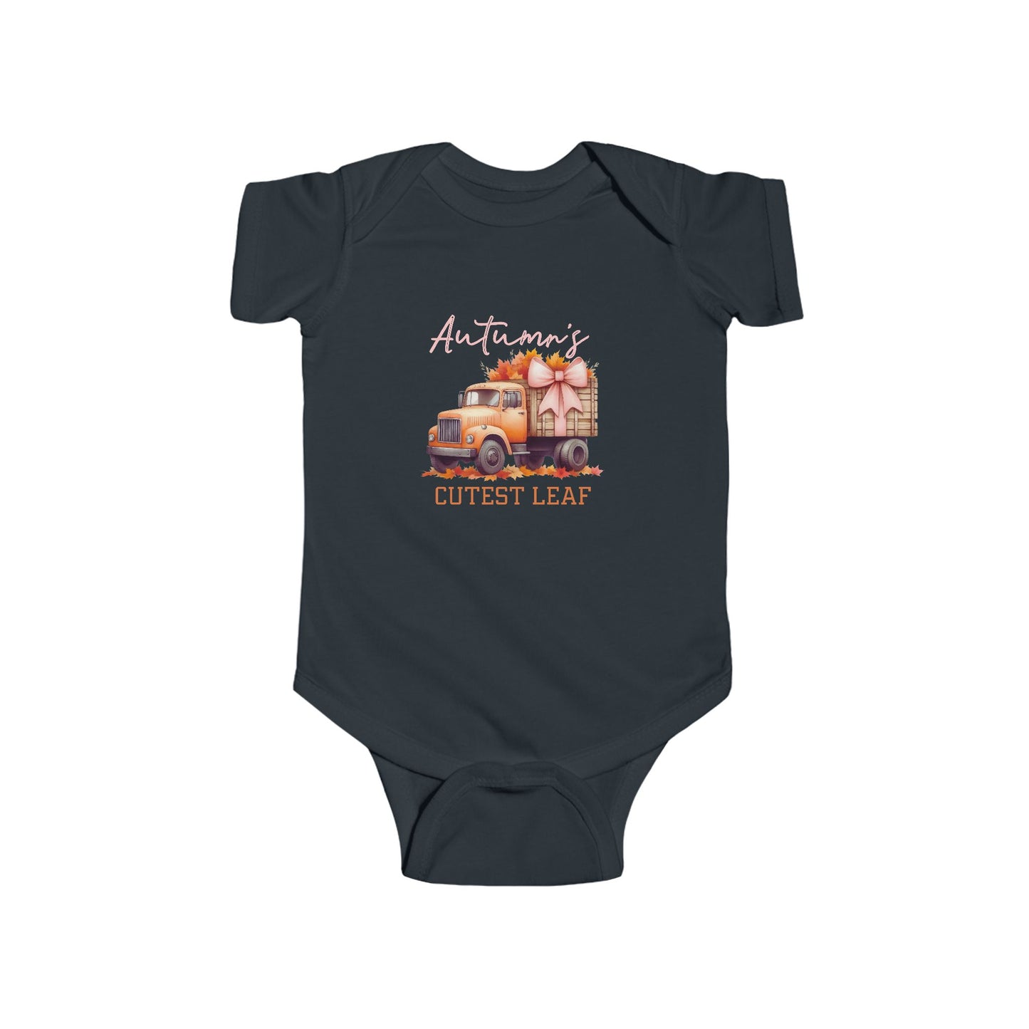 Autumn’s Cutest Leaf Infant Short Sleeve Onesie