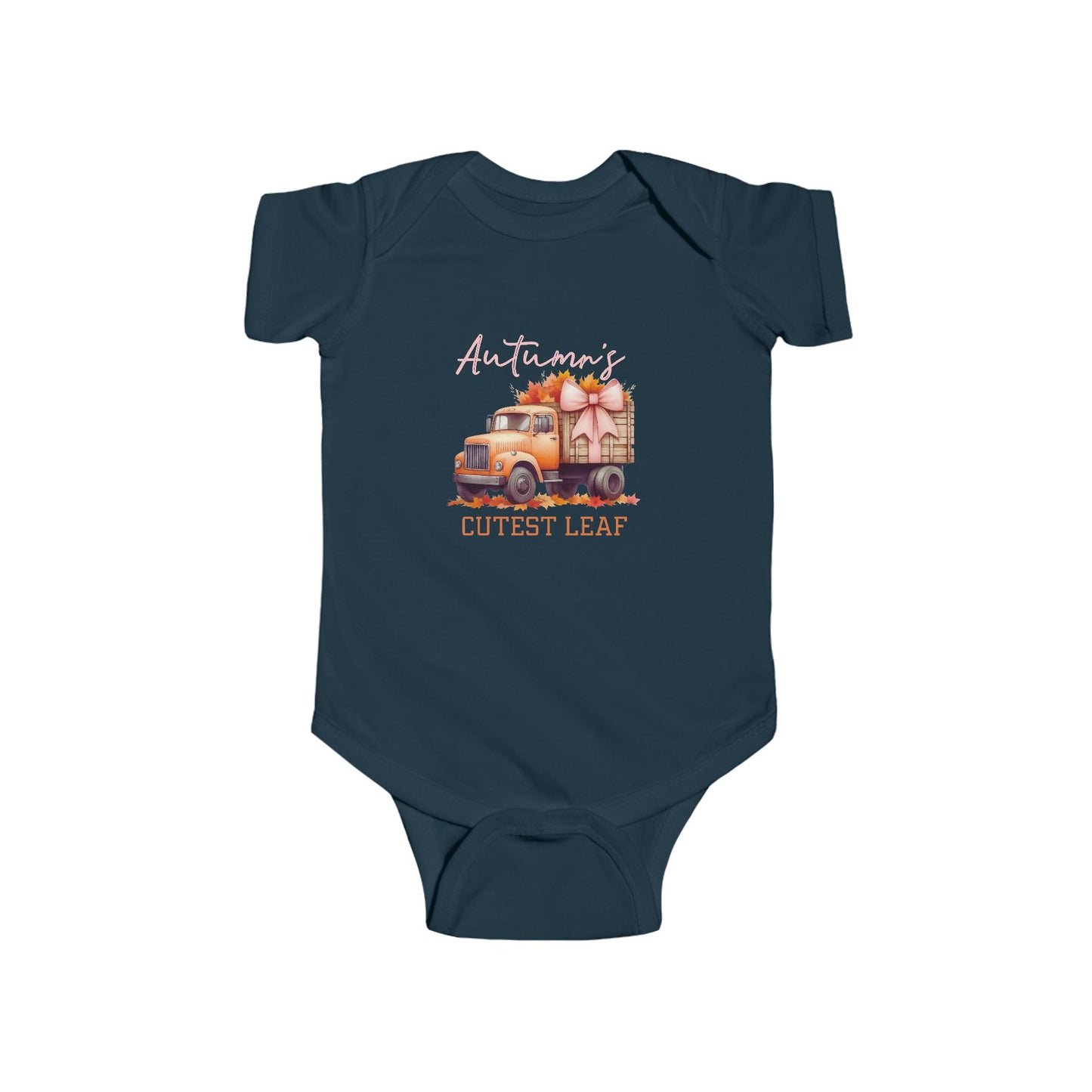 Autumn’s Cutest Leaf Infant Short Sleeve Onesie