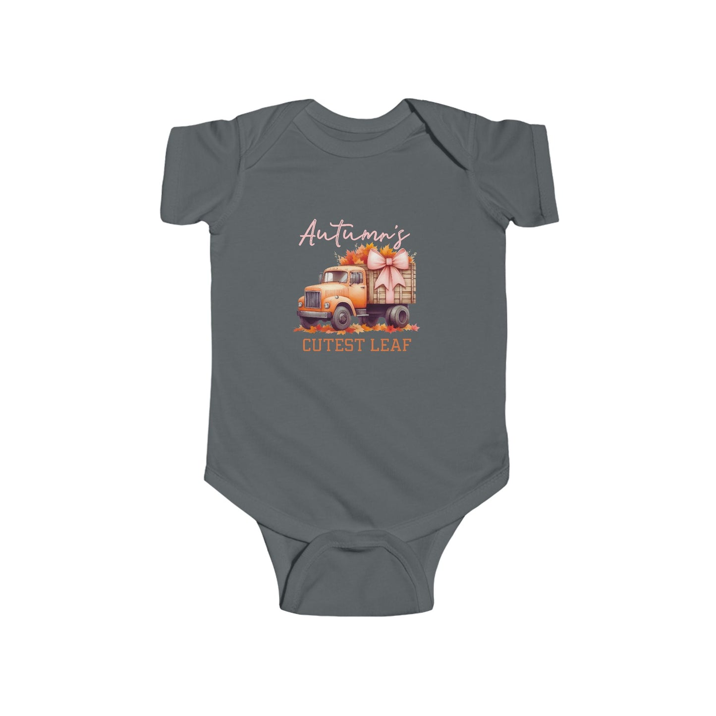 Autumn’s Cutest Leaf Infant Short Sleeve Onesie