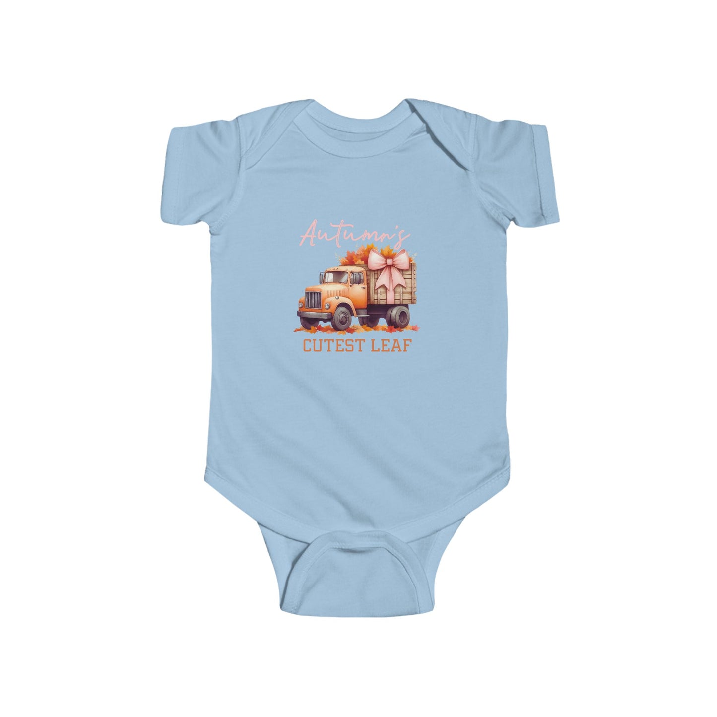 Autumn’s Cutest Leaf Infant Short Sleeve Onesie