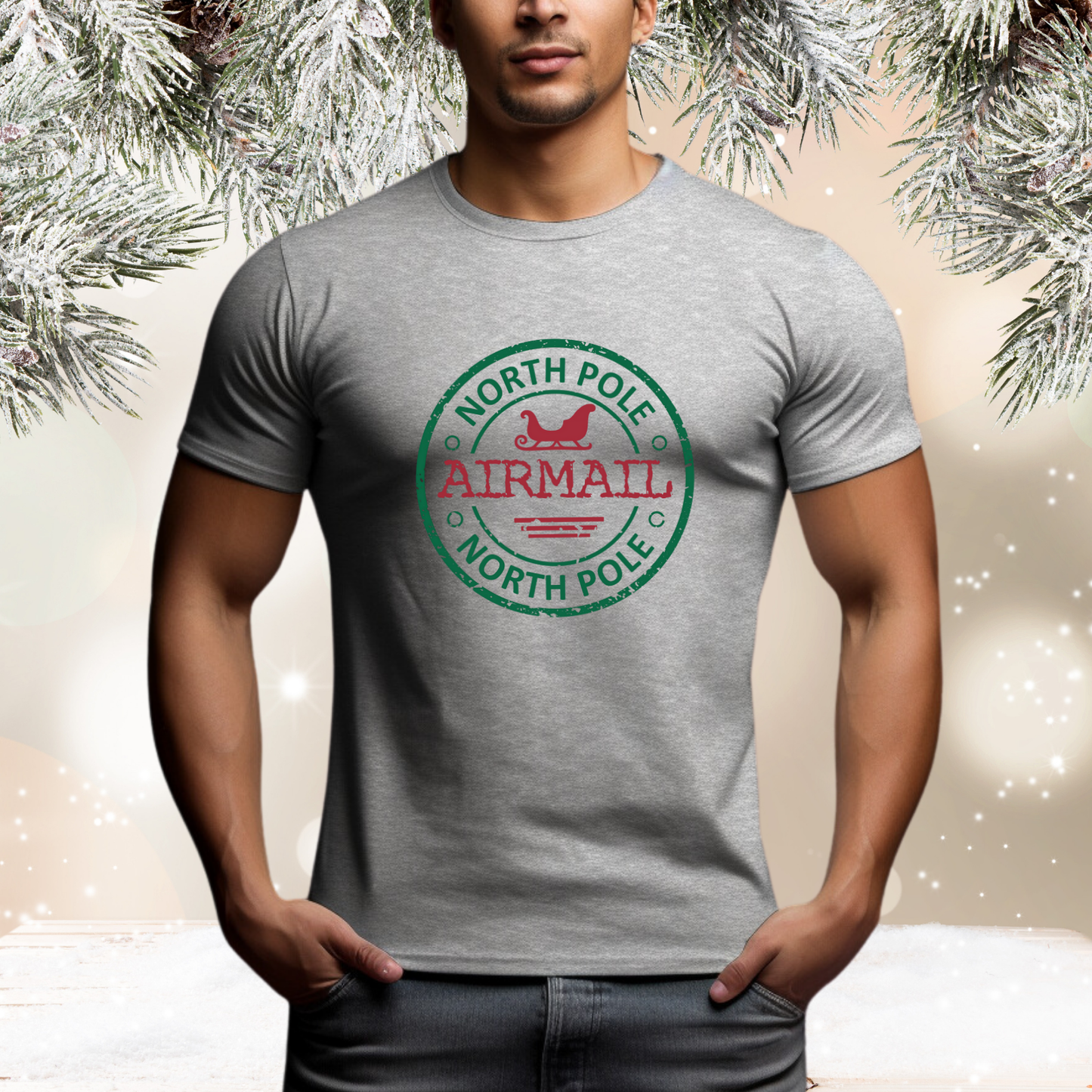 North Pole Airmail T‑Shirt