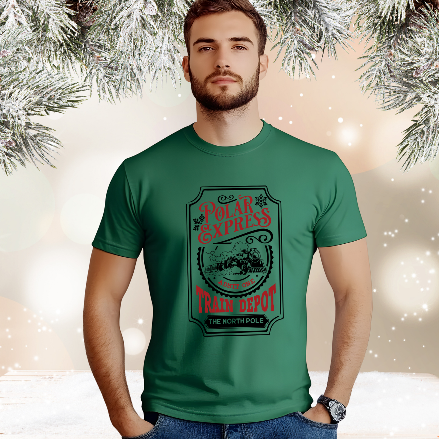 Polar Express Train Depot T‑Shirt