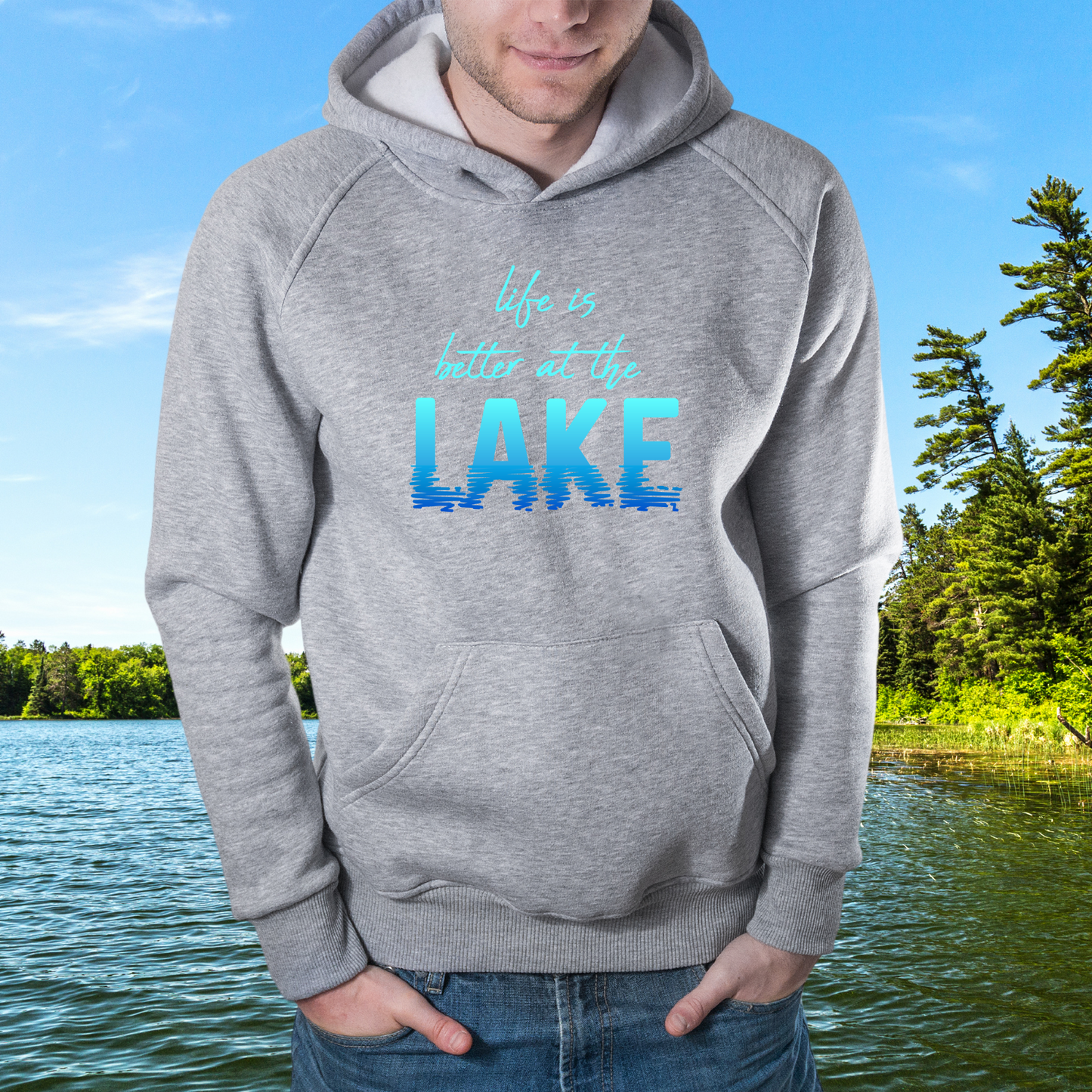 Life Is Better at the Lake Pullover Hoodie