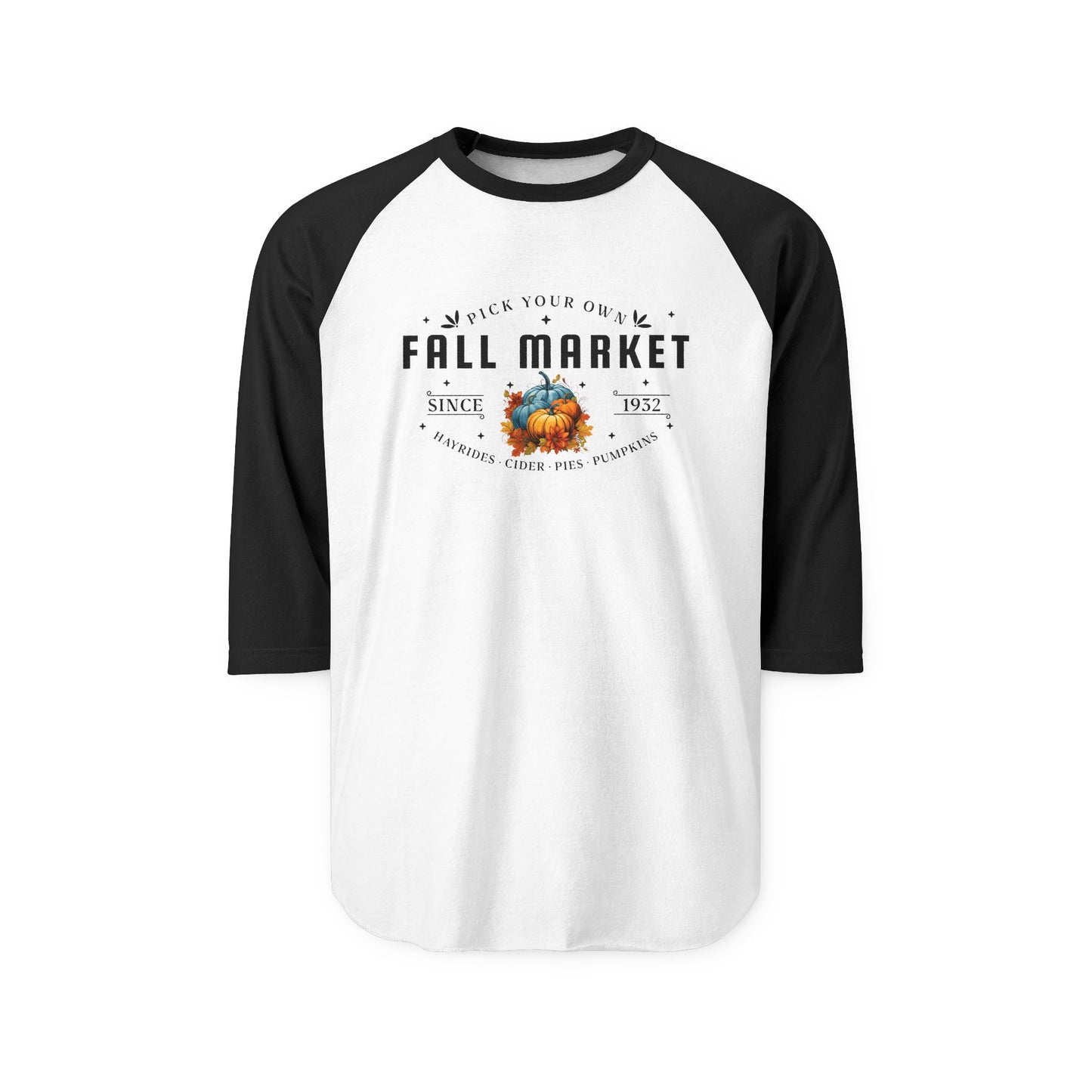 Fall Market Baseball Tee