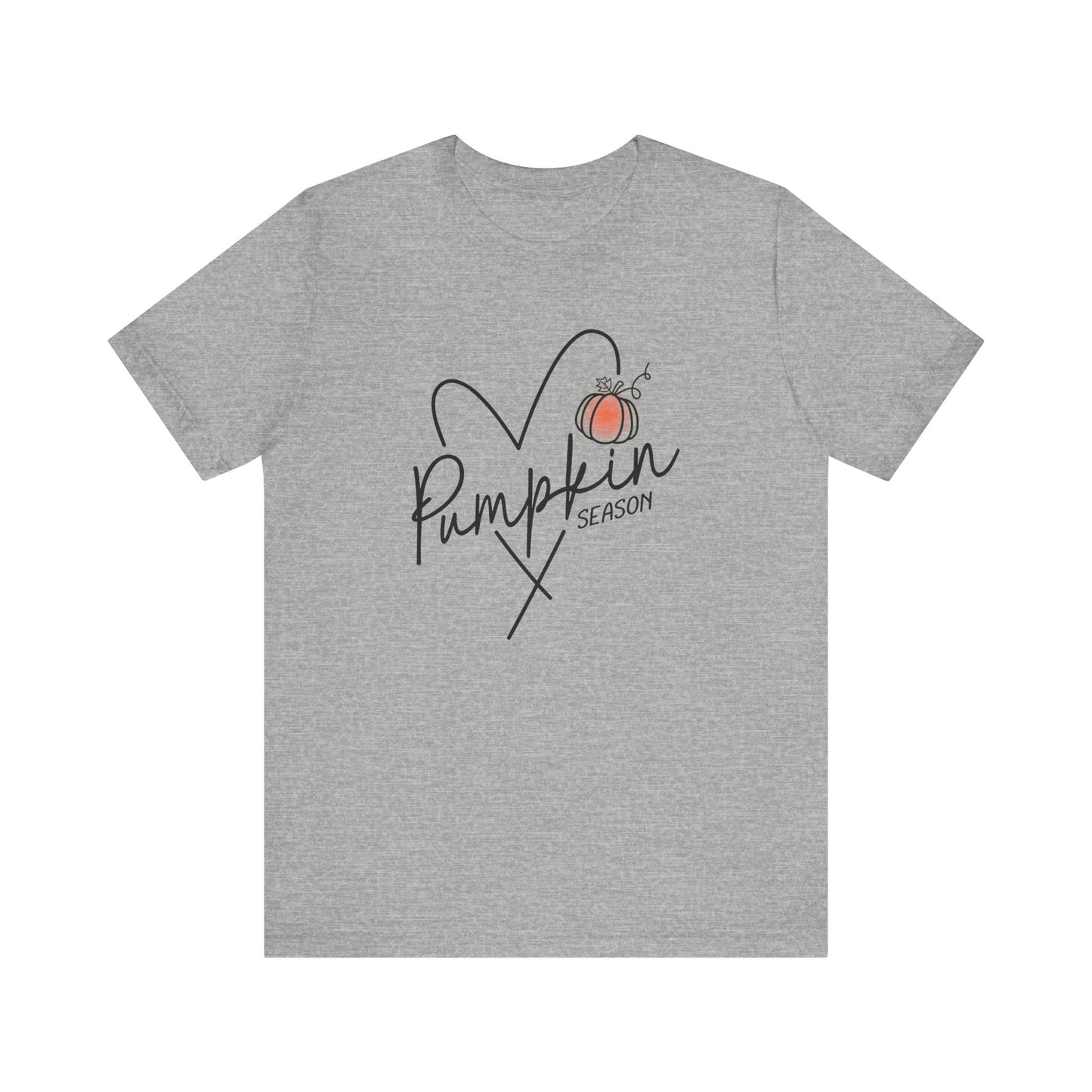 Pumpkin Season Heart T-Shirt