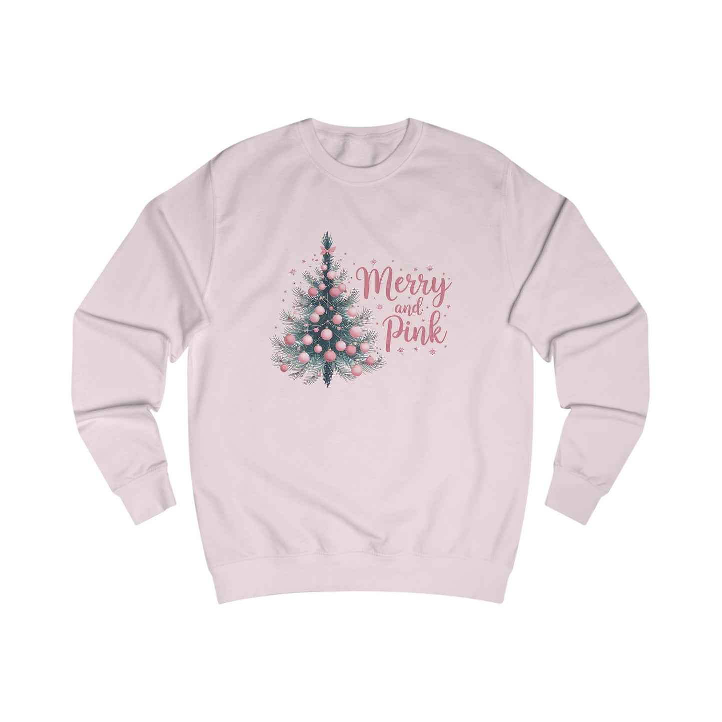 Merry And Pink Crewneck Sweatshirt