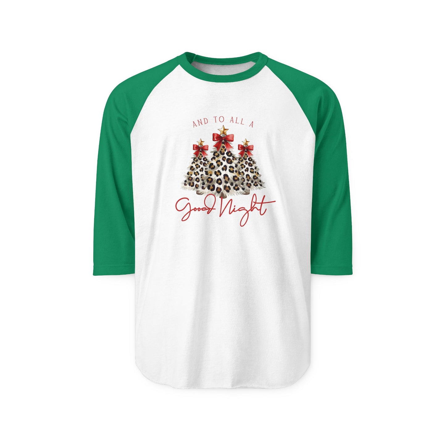 And To All A Good Night Baseball Tee