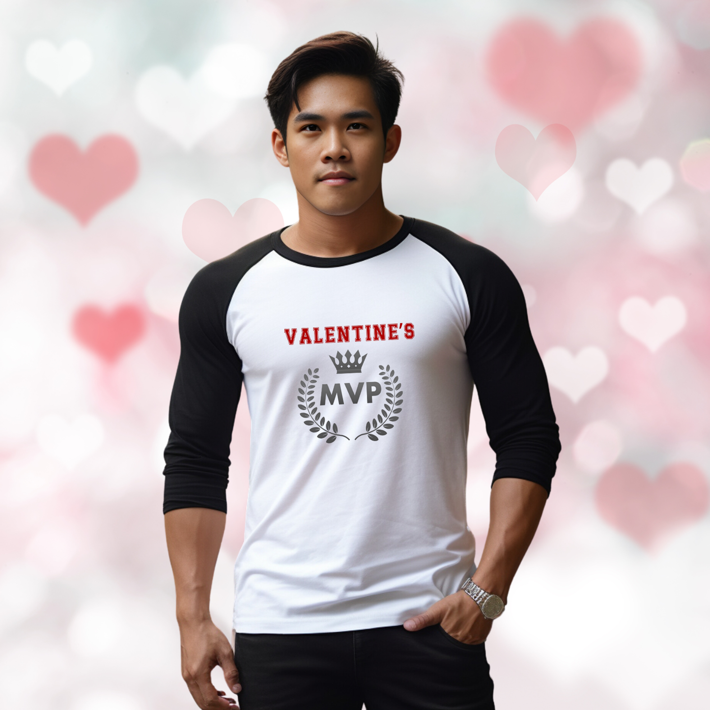 Valentine’s MVP Baseball Tee