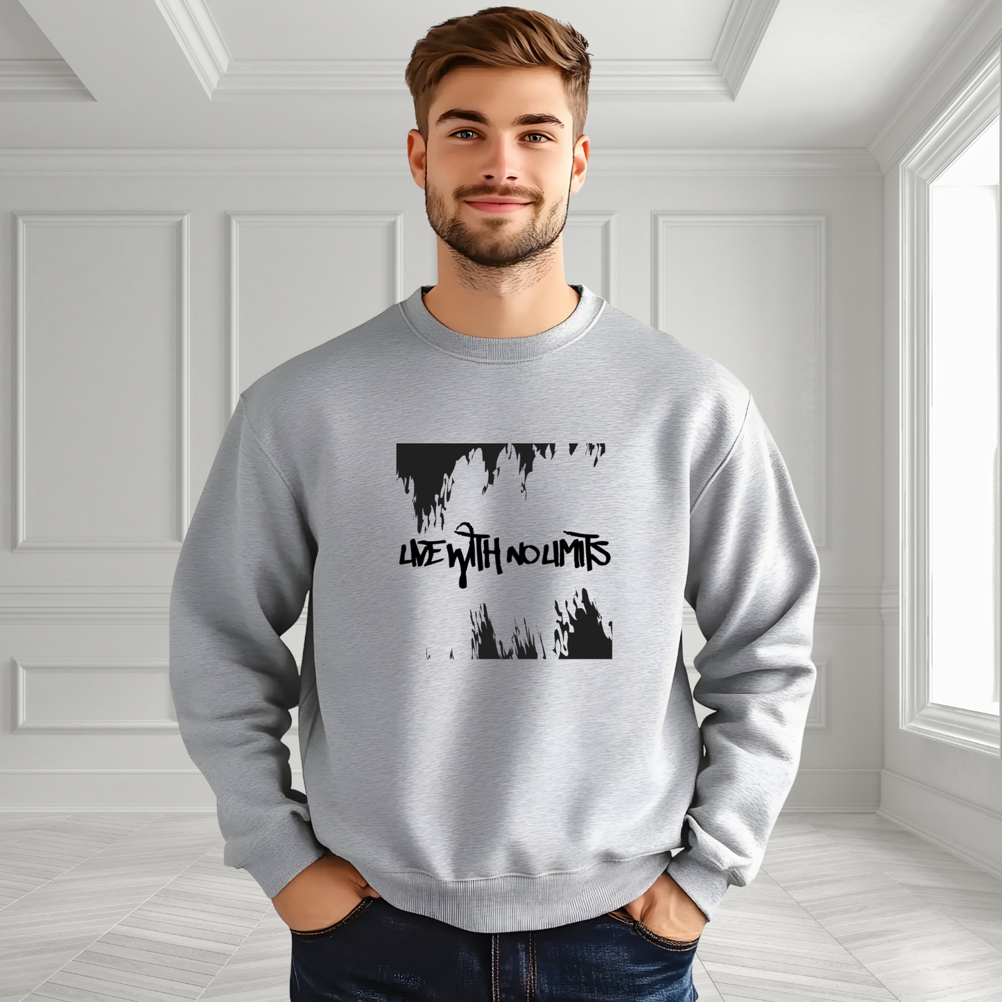 Live With No Limits Crewneck Sweatshirt