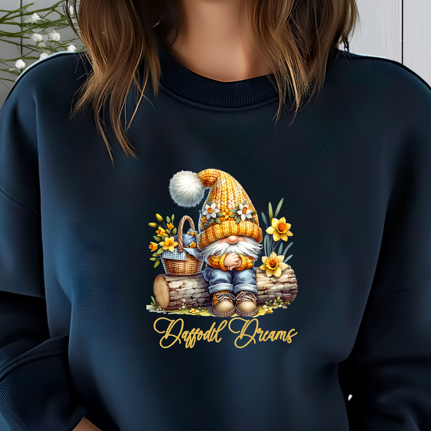 Daffodil Dreams Crewneck Sweatshirt