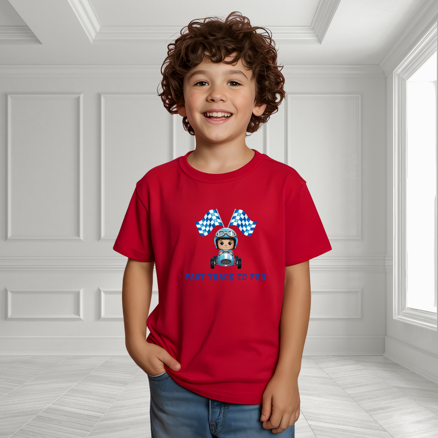 Fast Track To Fun Kid’s T-Shirt