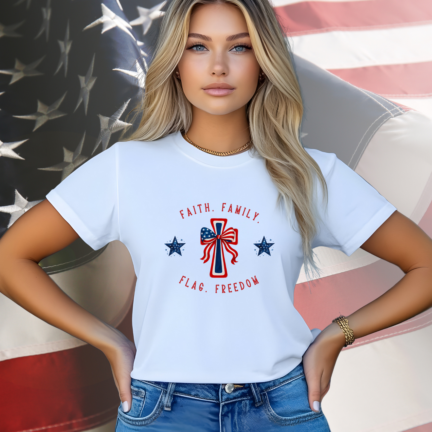 Faith Family Freedom T-Shirt