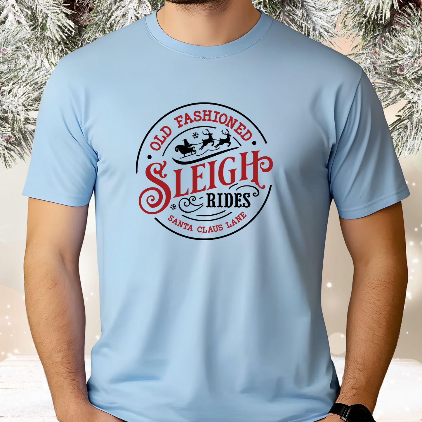 Old Fashioned Sleigh Rides T‑Shirt