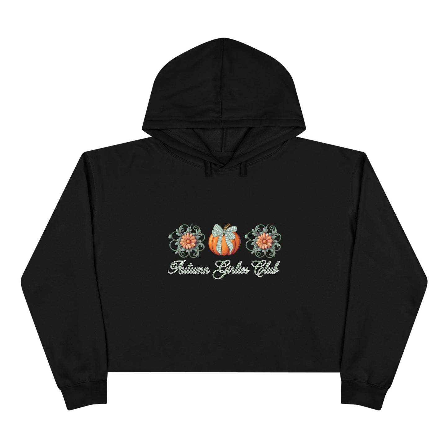 Autumn Girlies Club Cropped Hoodie