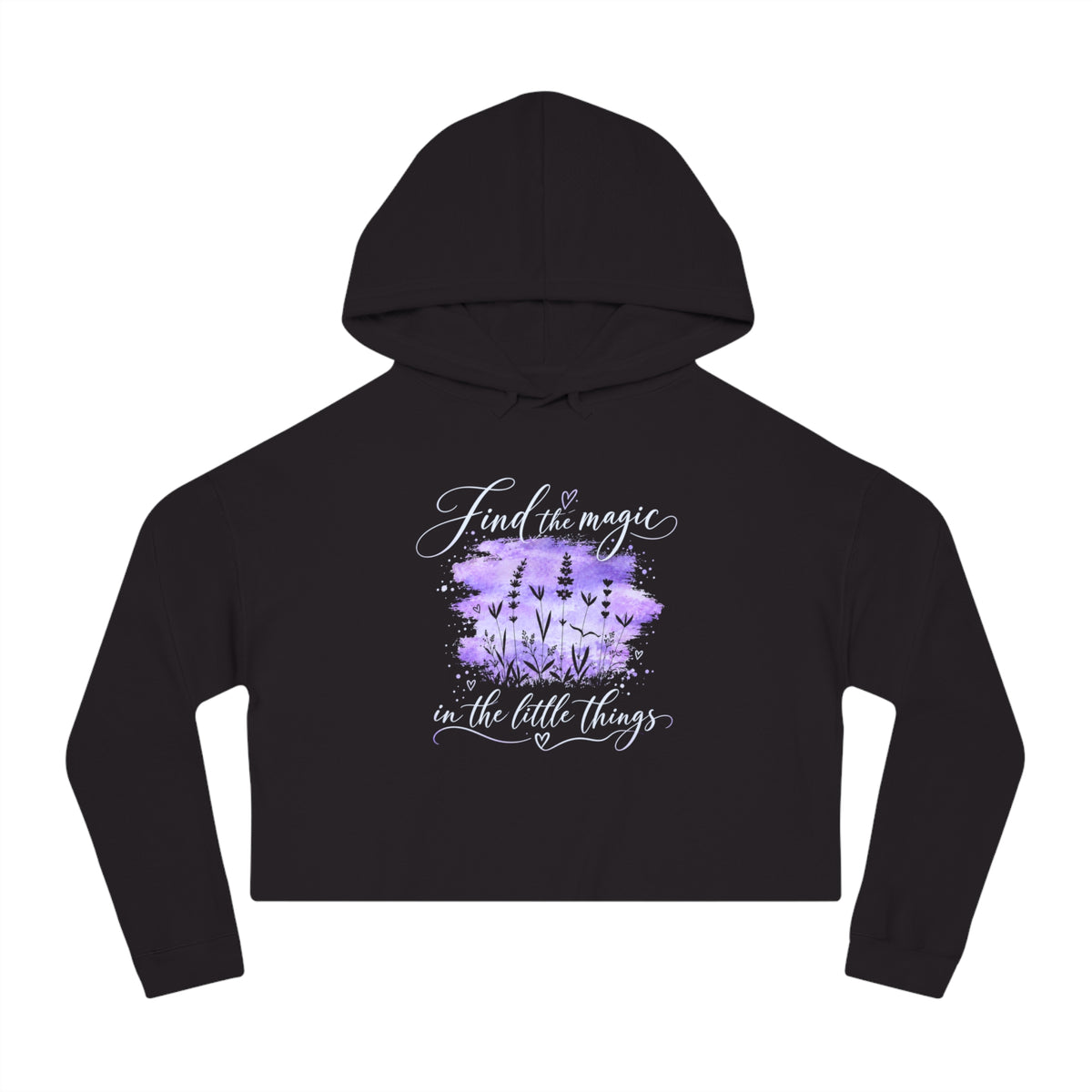 Find The Magic Crop Hoodie
