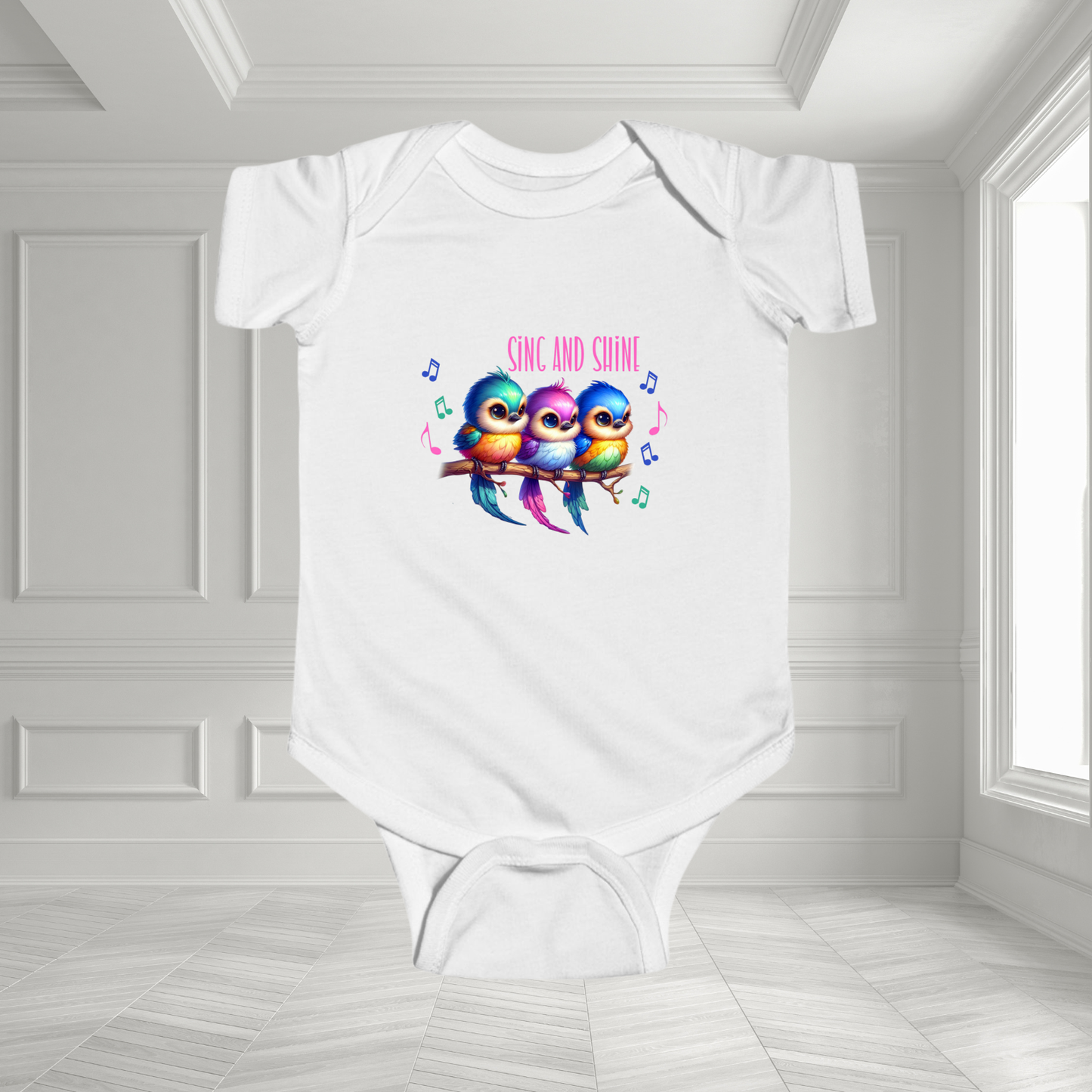 Sing & Shine Infant Short Sleeve Onesie