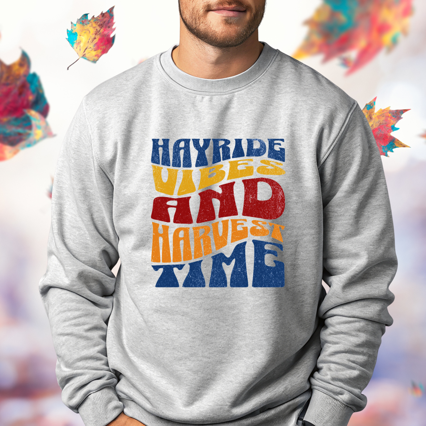 Hayride Vibes Crewneck Sweatshirt