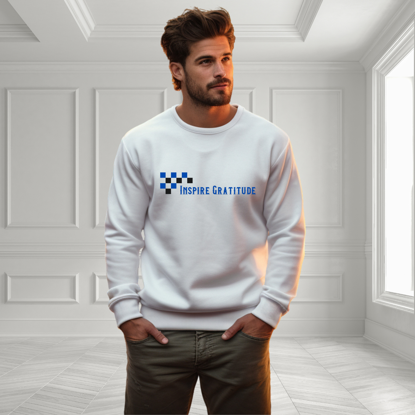 Inspire Gratitude Crewneck Sweatshirt