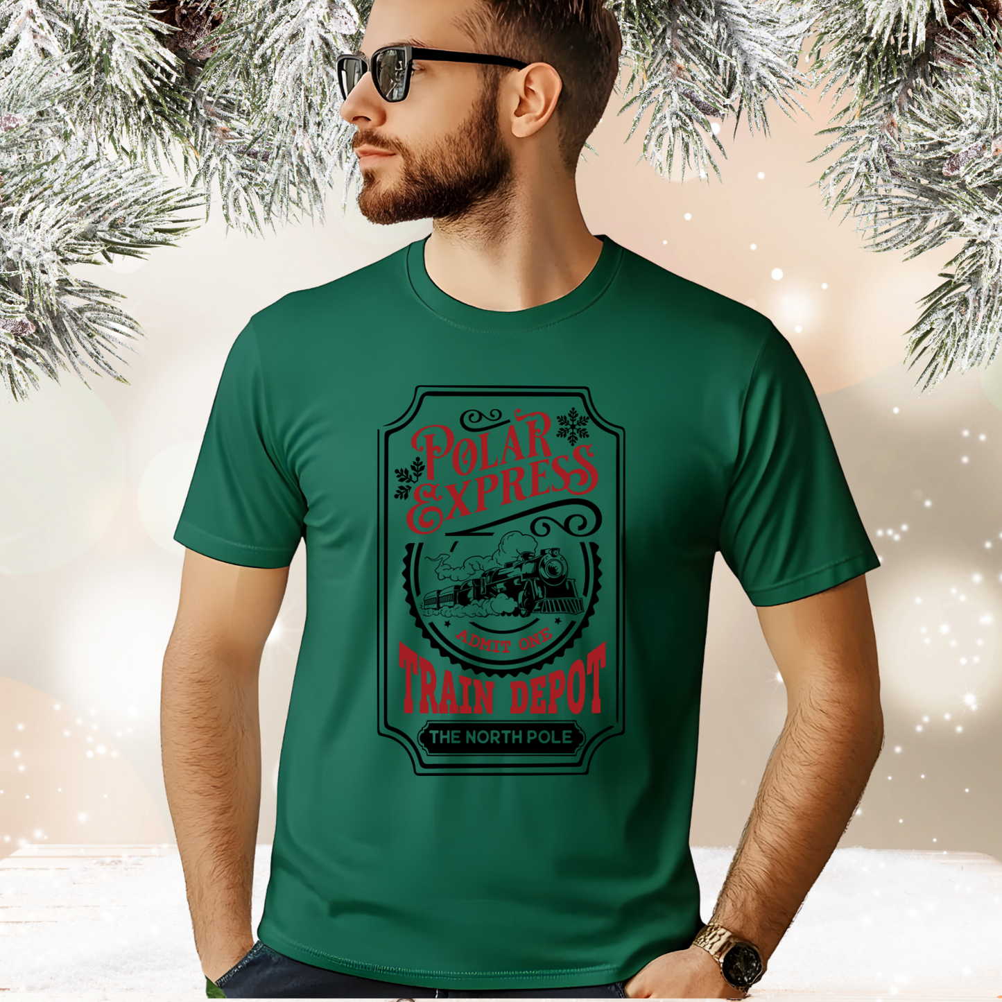 Polar Express Train Depot T‑Shirt