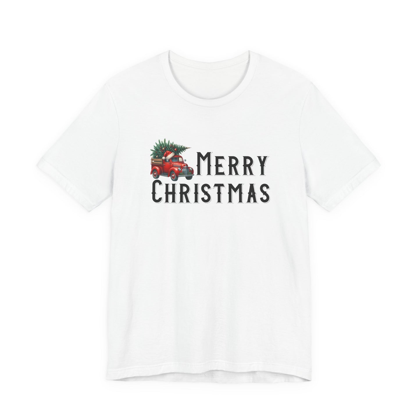 Merry Christmas Vintage Truck T-Shirt