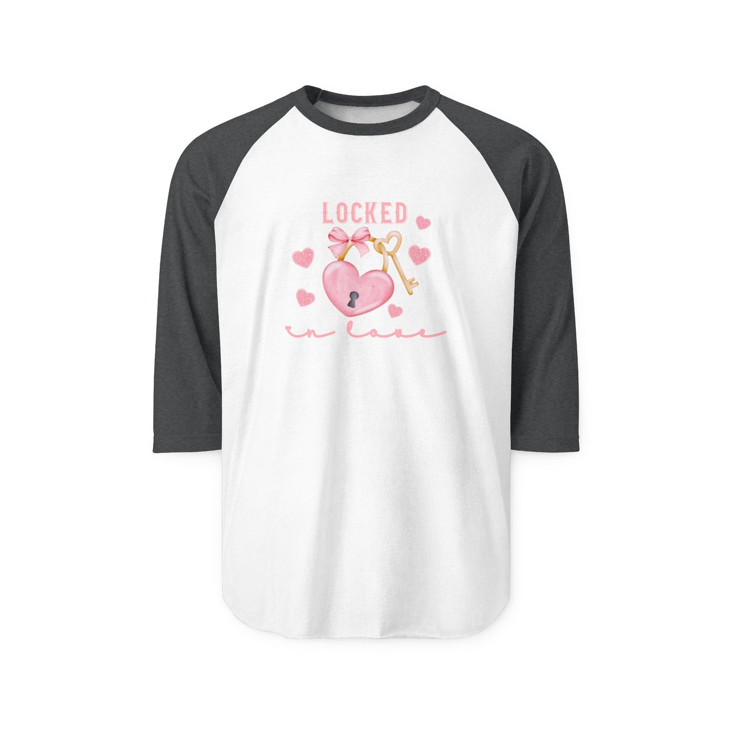 Locked in Love Baseball Tee