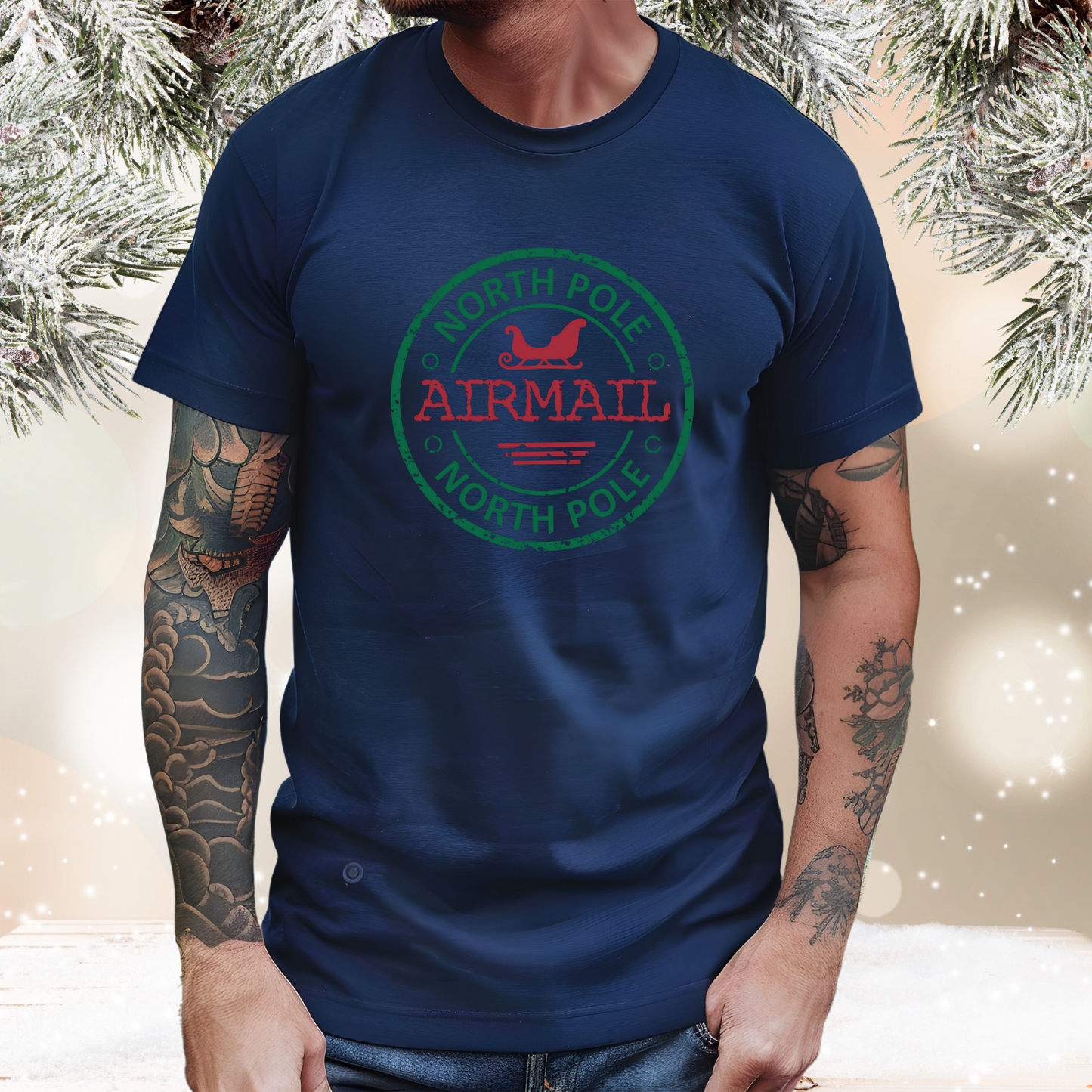 North Pole Airmail T‑Shirt