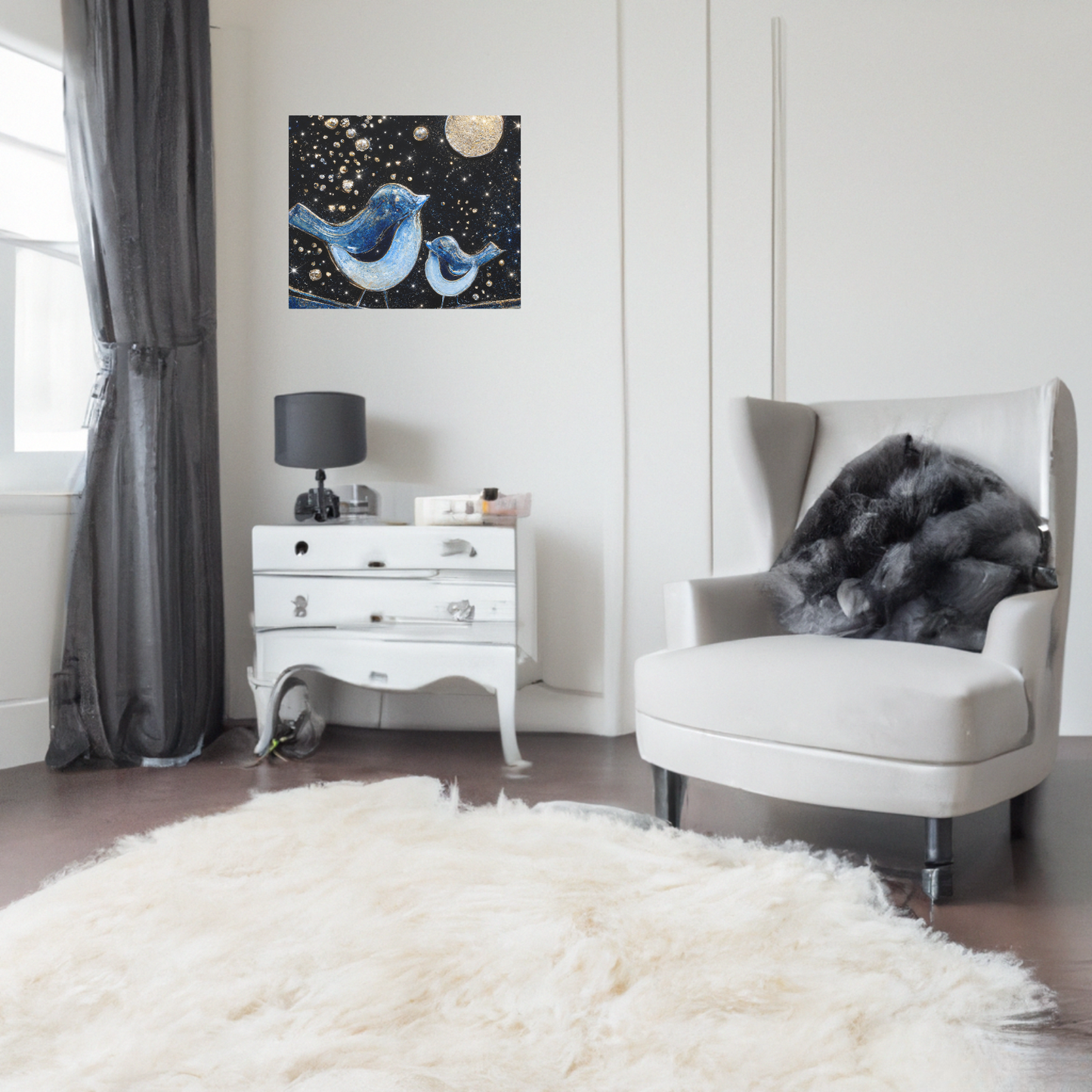 Love Takes Flight Canvas Wall Art