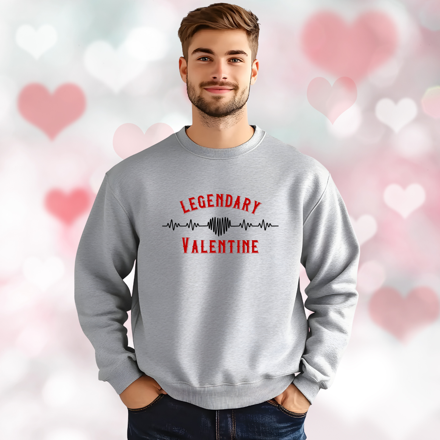 Legendary Valentine Crewneck Sweatshirt