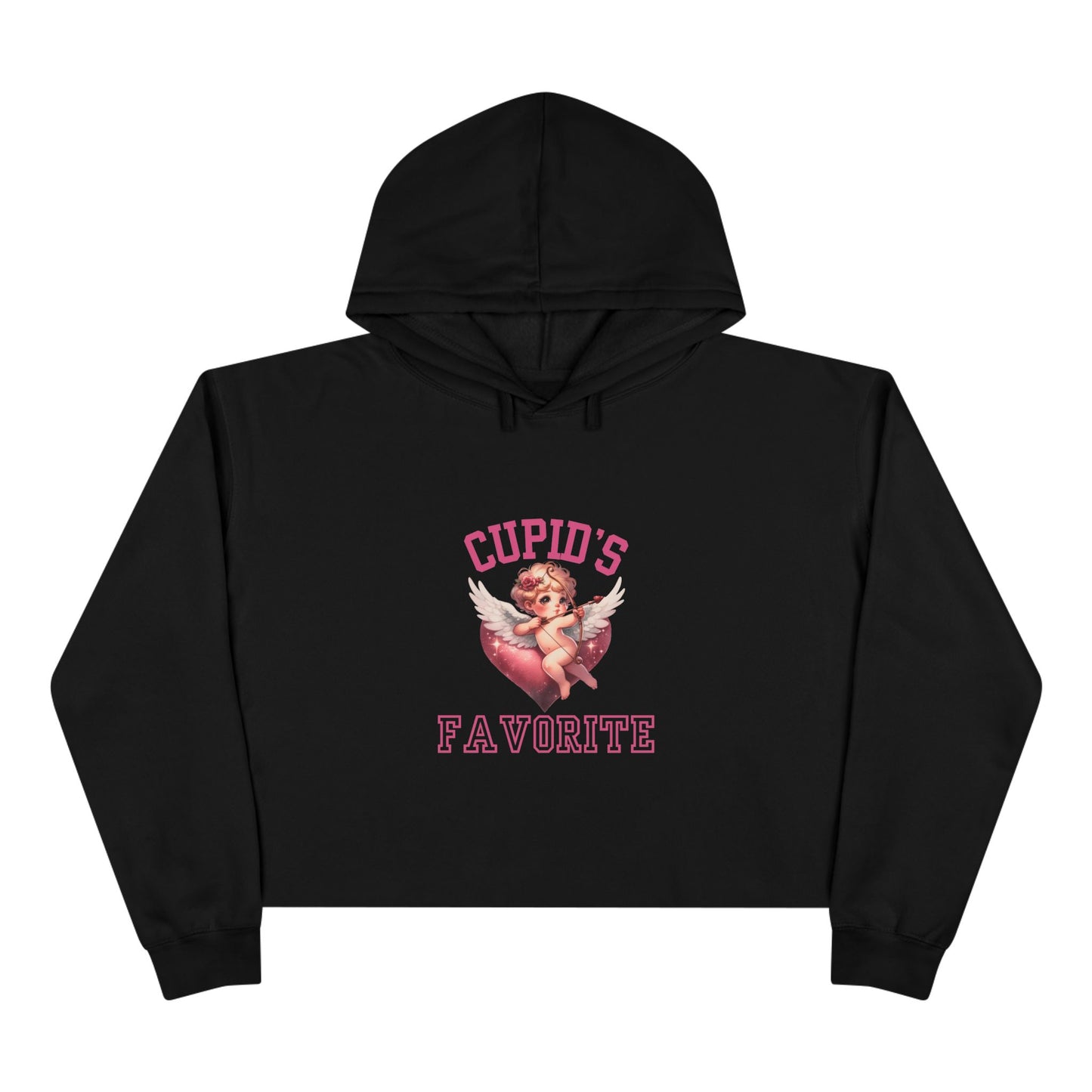 Cupid’s Favorite Crop Hoodie