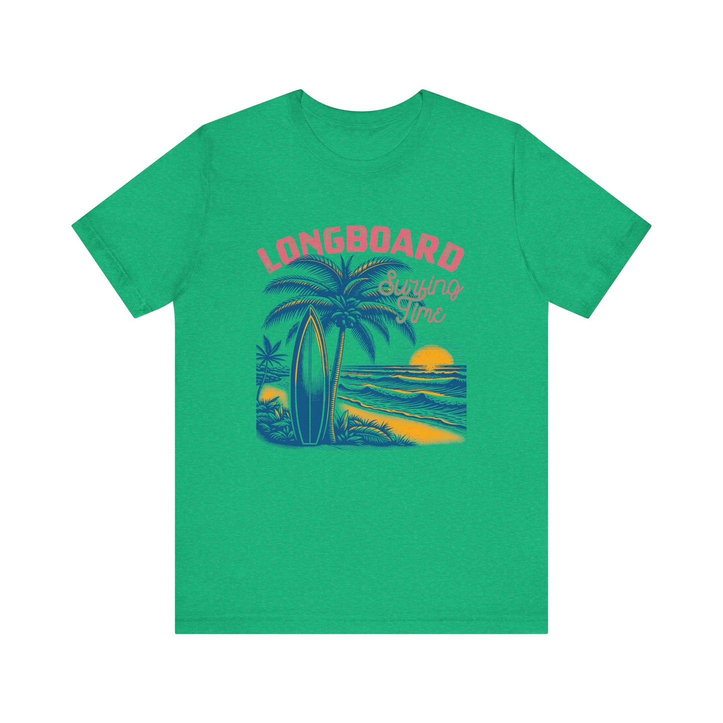 Longboard Surfing T-Shirt