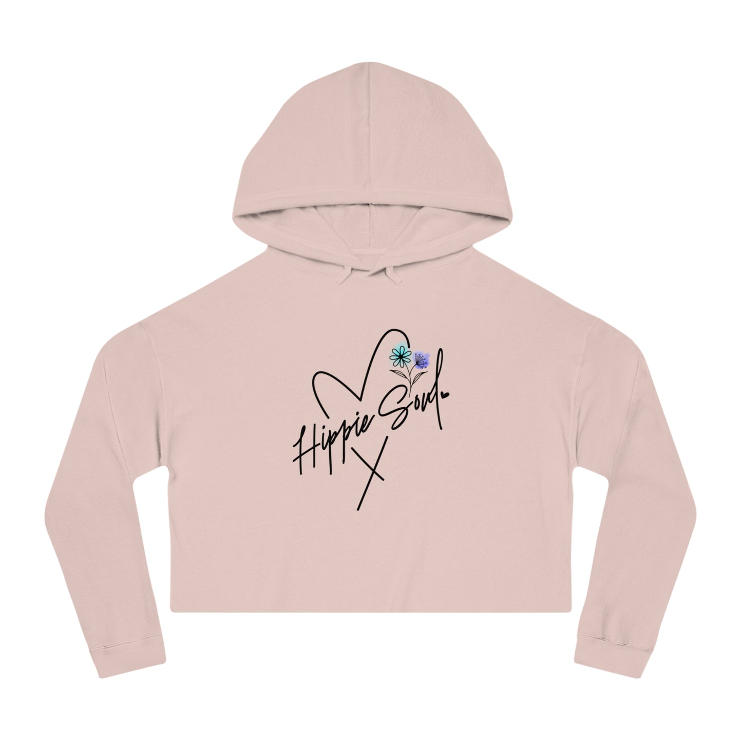 Hippie Soul Crop Hoodie