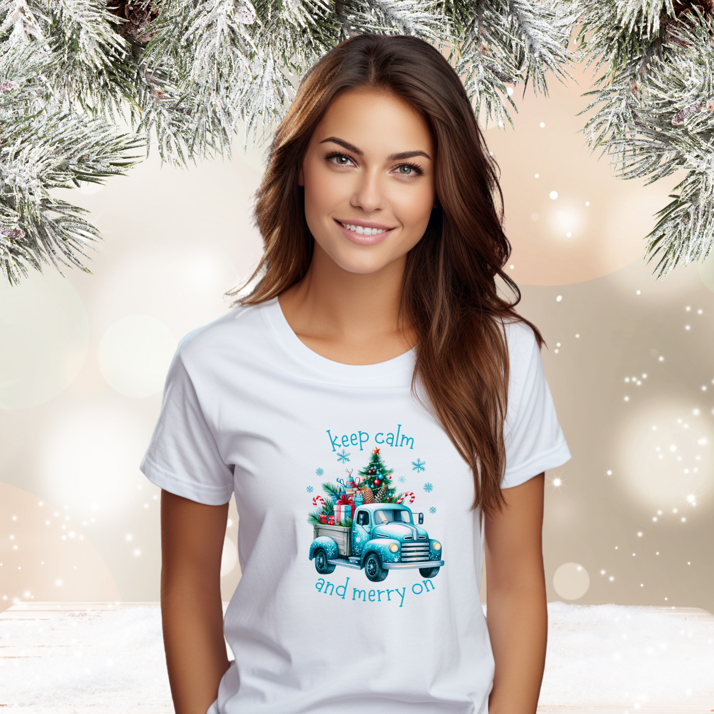 Keep Calm And Merry On T-Shirt