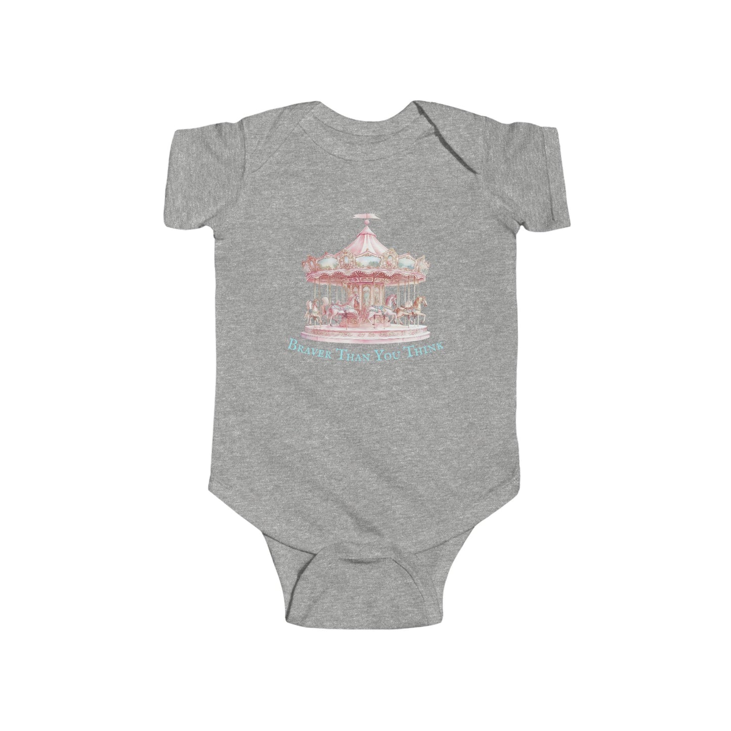 Braver Than You Think Infant Short Sleeve Onesie