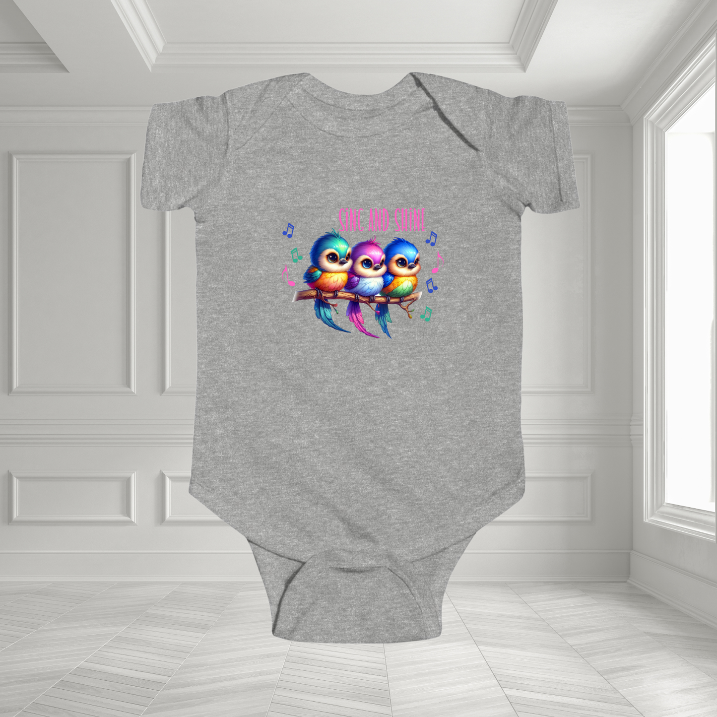 Sing & Shine Infant Short Sleeve Onesie