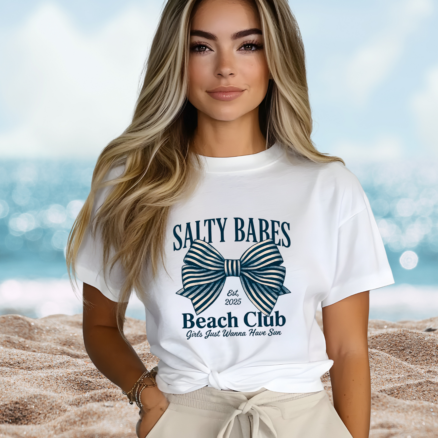 Salty Babes Beach Club T-Shirt