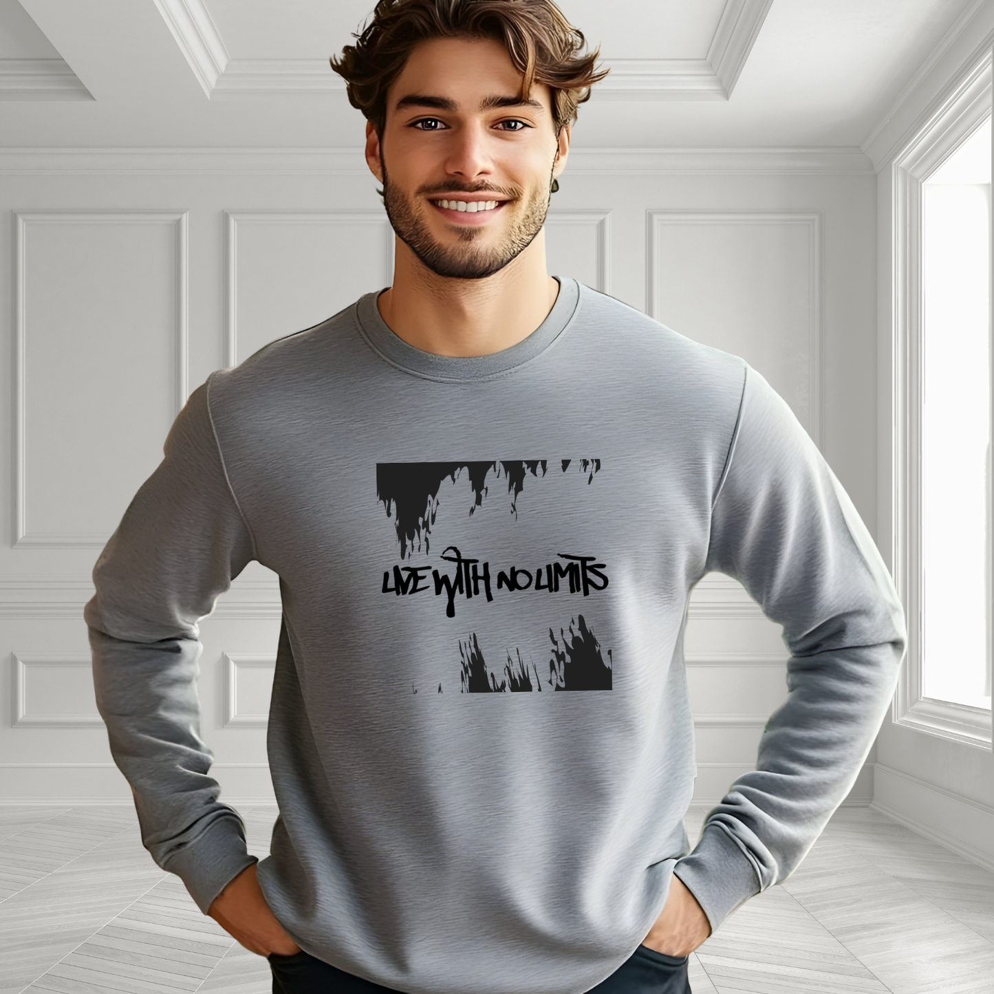 Live With No Limits Crewneck Sweatshirt