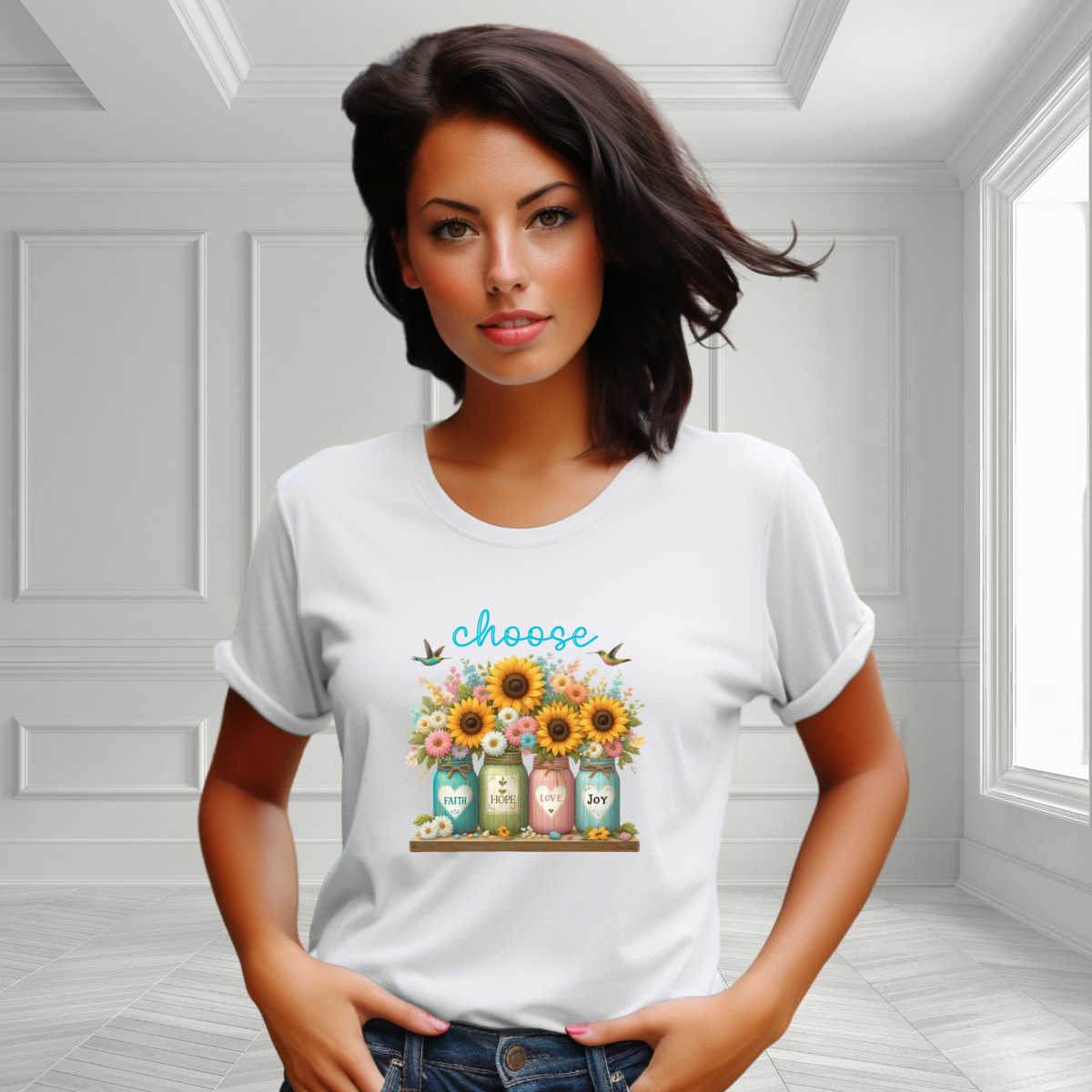 Choose Faith, Hope, Love, Joy T-Shirt