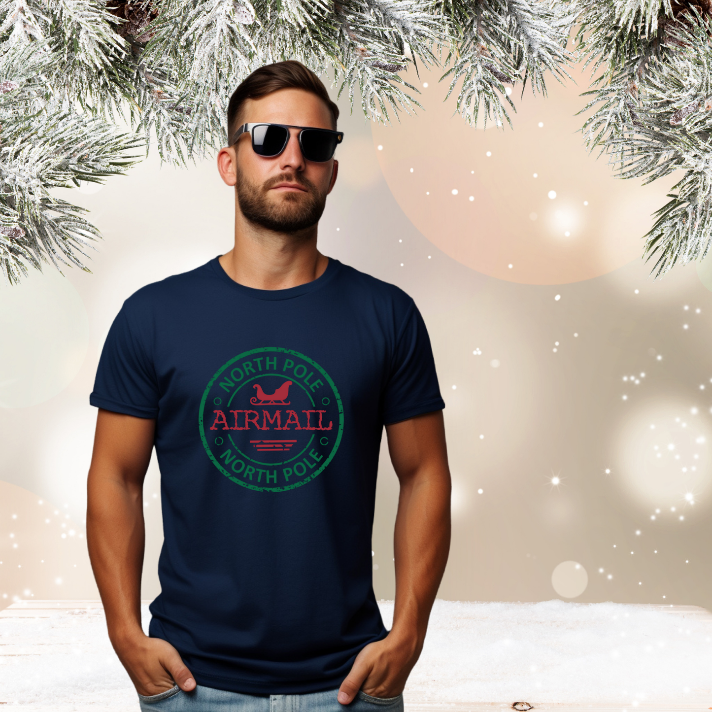 North Pole Airmail T‑Shirt