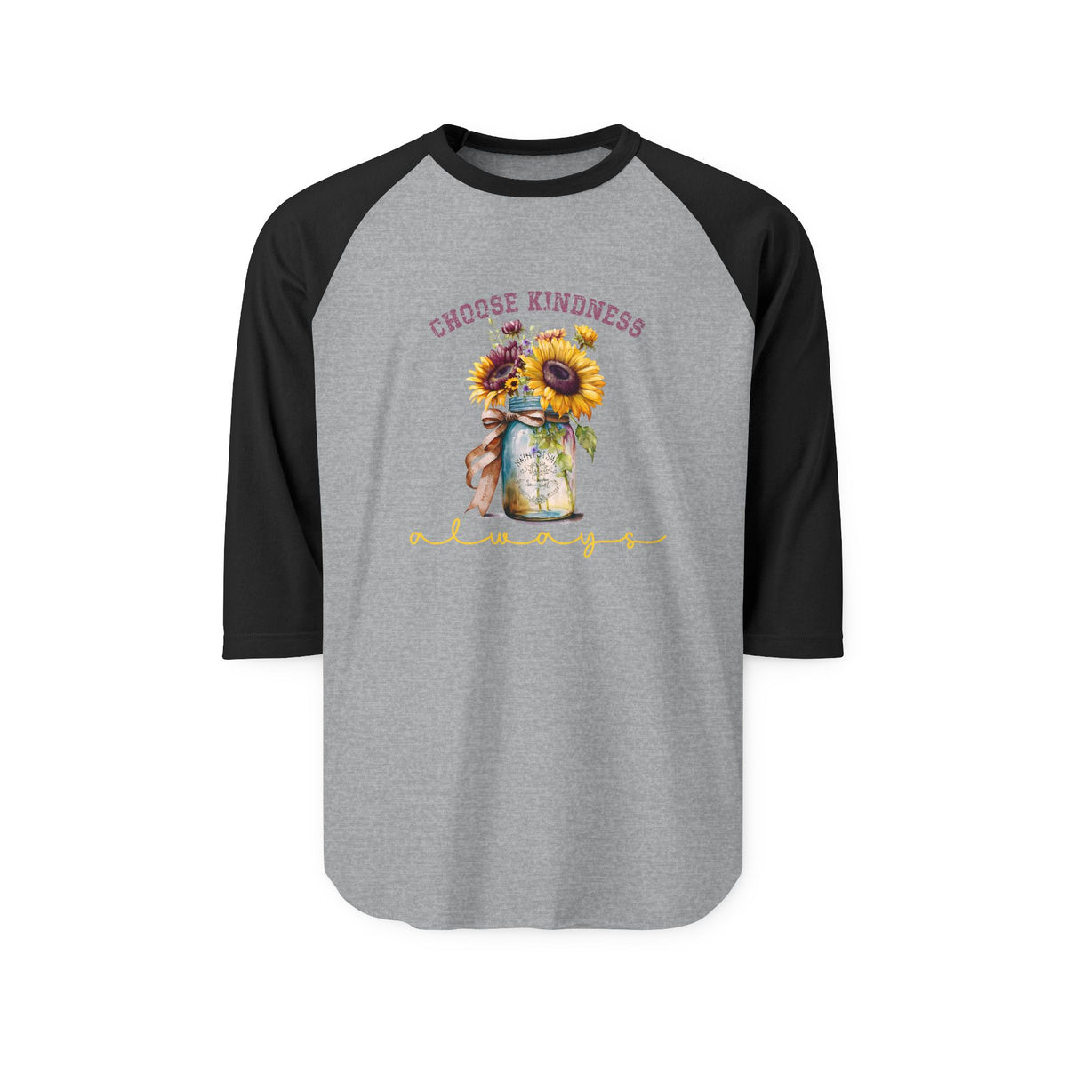 Choose Kindness Always Baseball Tee