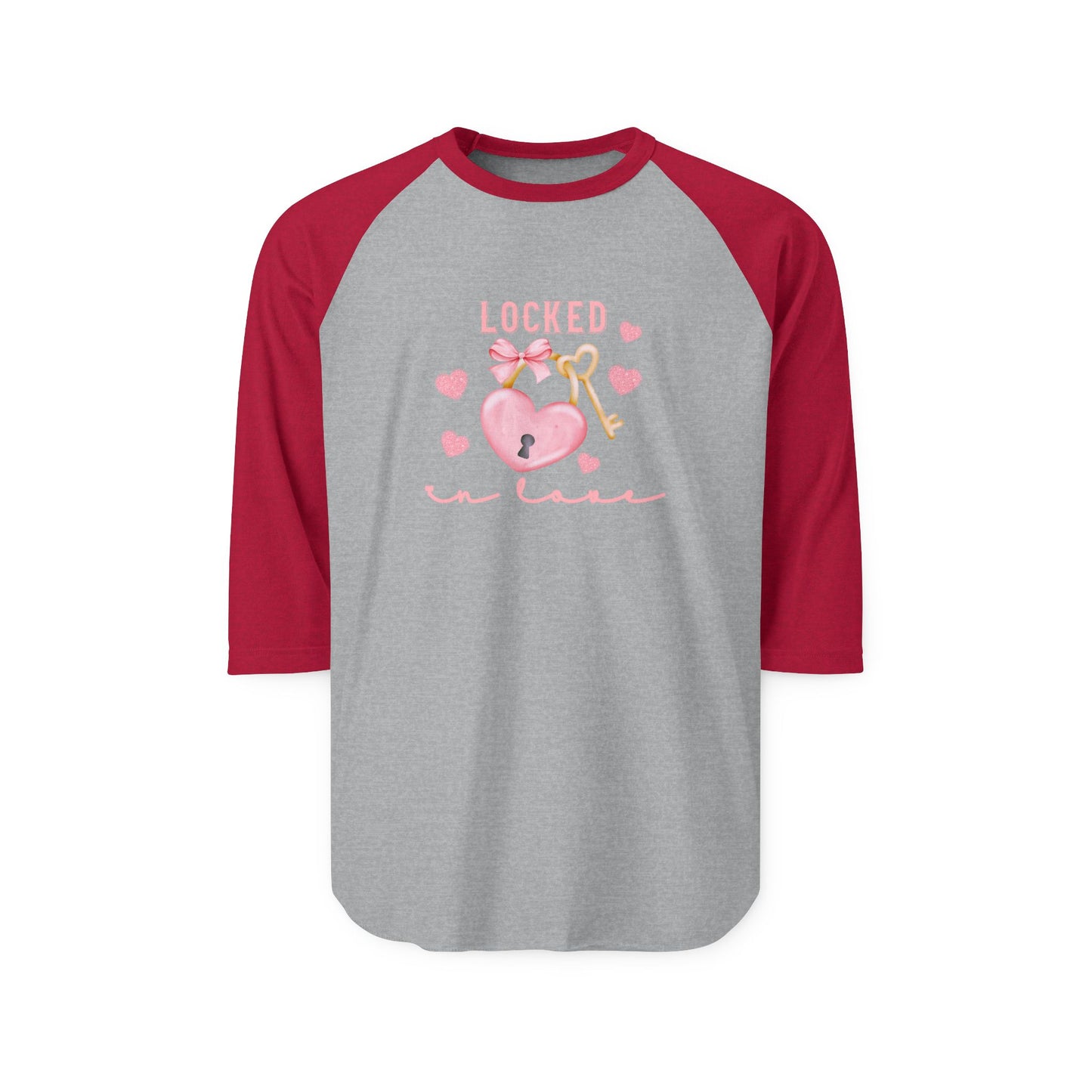 Locked in Love Baseball Tee