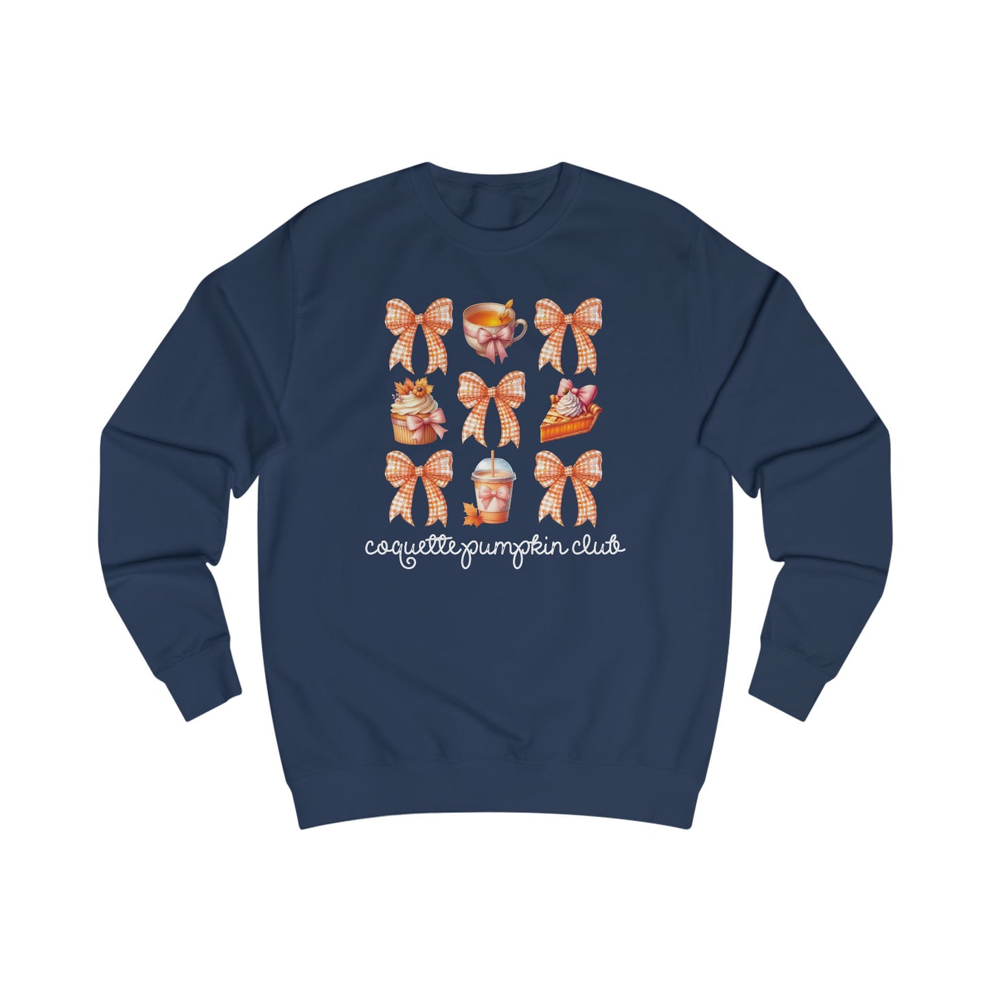 Coquette Pumpkin Club Crewneck Sweatshirt