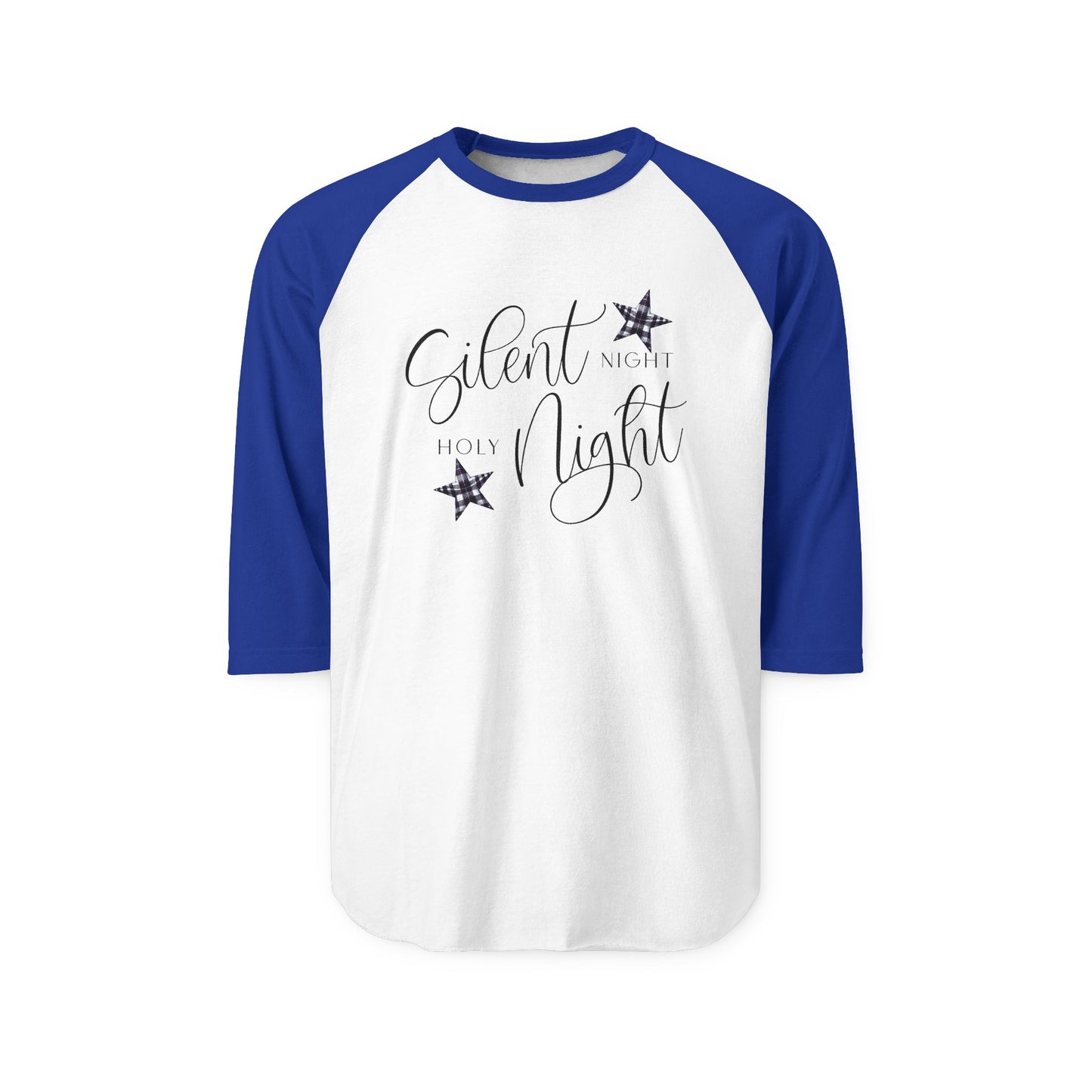 Silent Night, Holy Night Baseball Tee