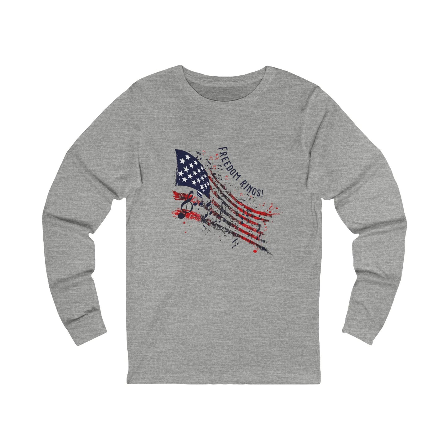 Freedom Rings Baseball Tee