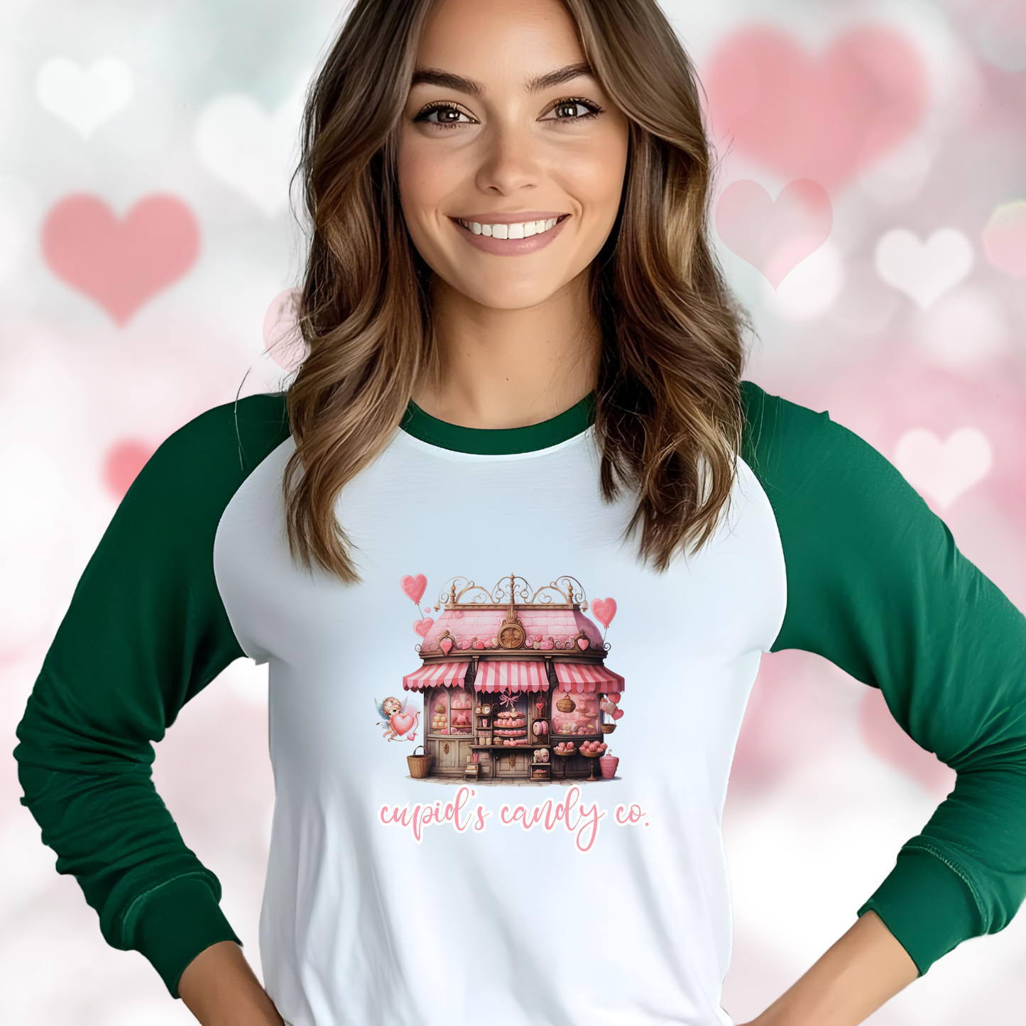 Cupid’s Candy Co. Baseball Tee